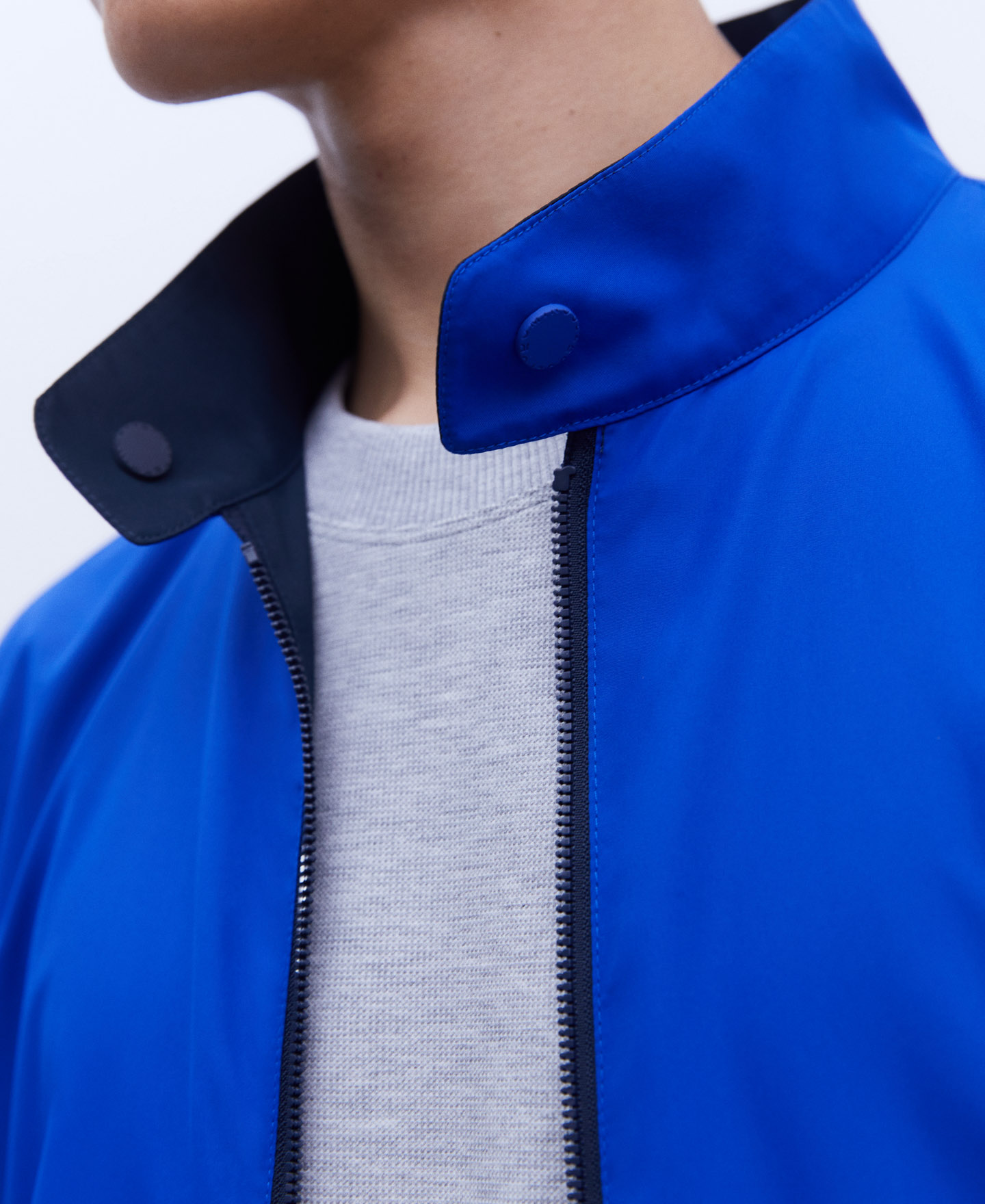 Blusão harrington reversível image number 3
