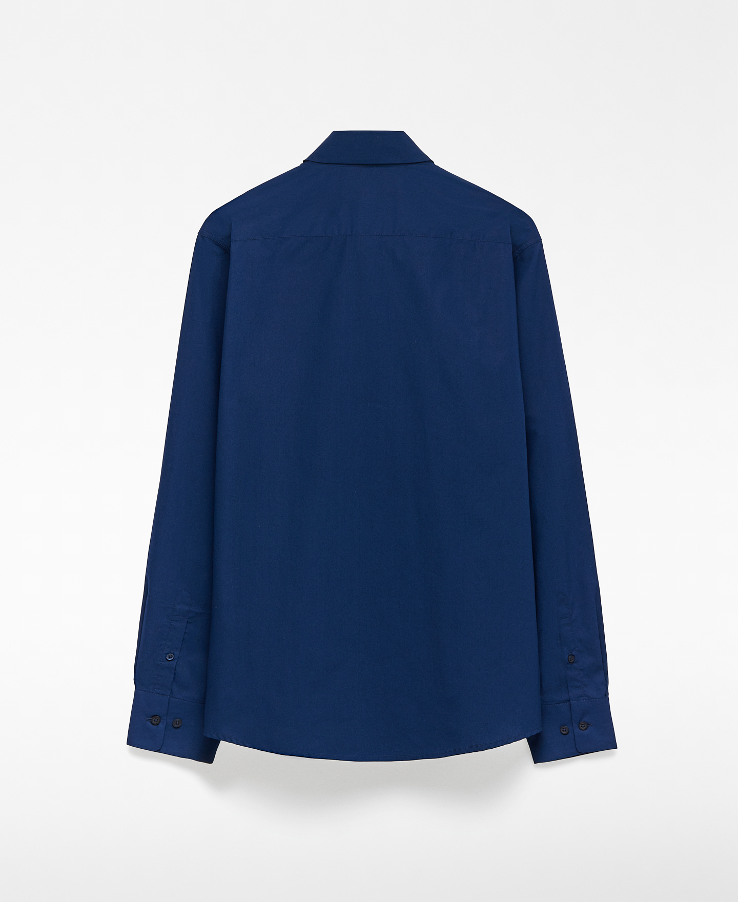 Regular fit spread collar shirt man image number 5