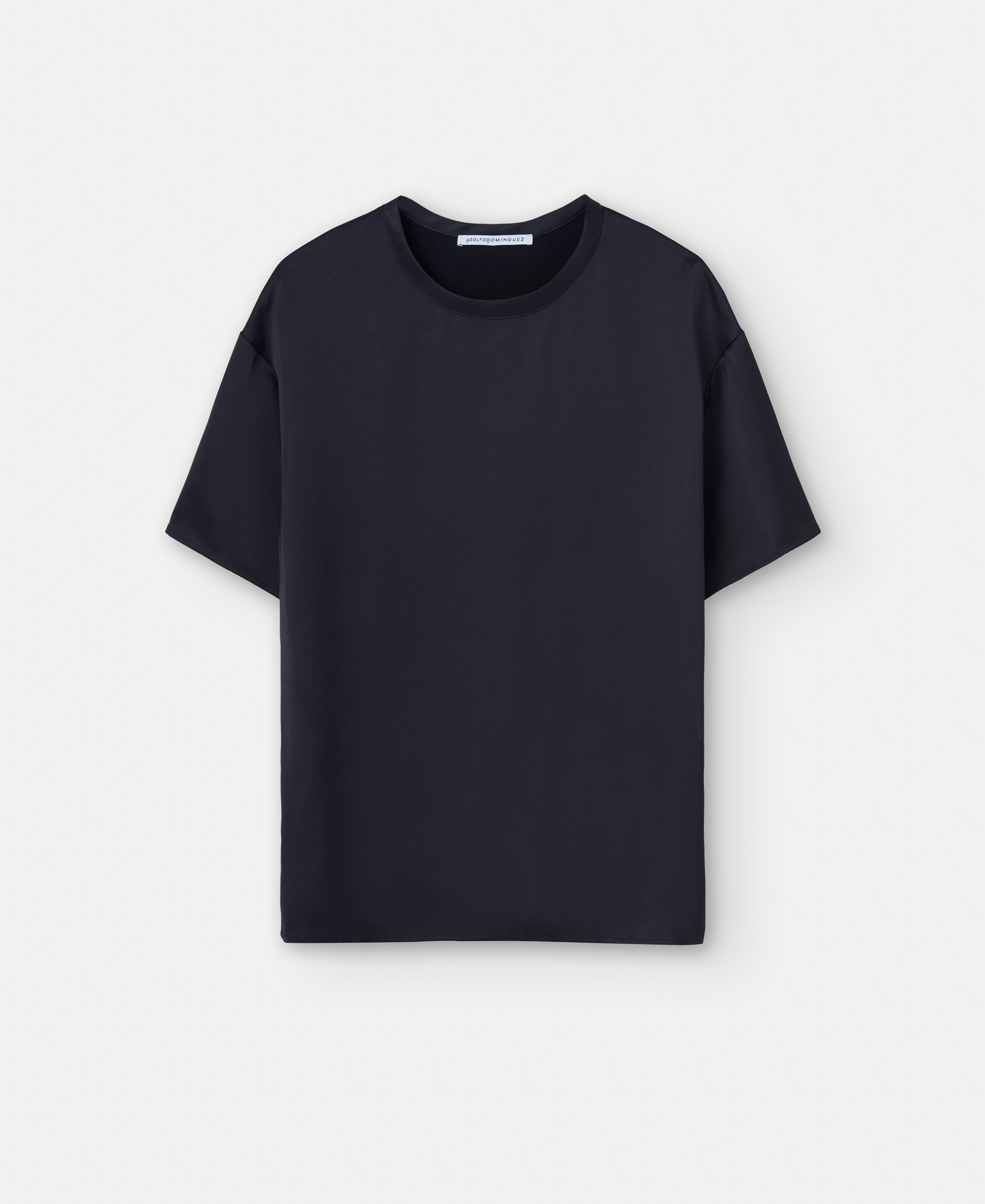 ラウンドネック ビスコースTシャツ image number 4