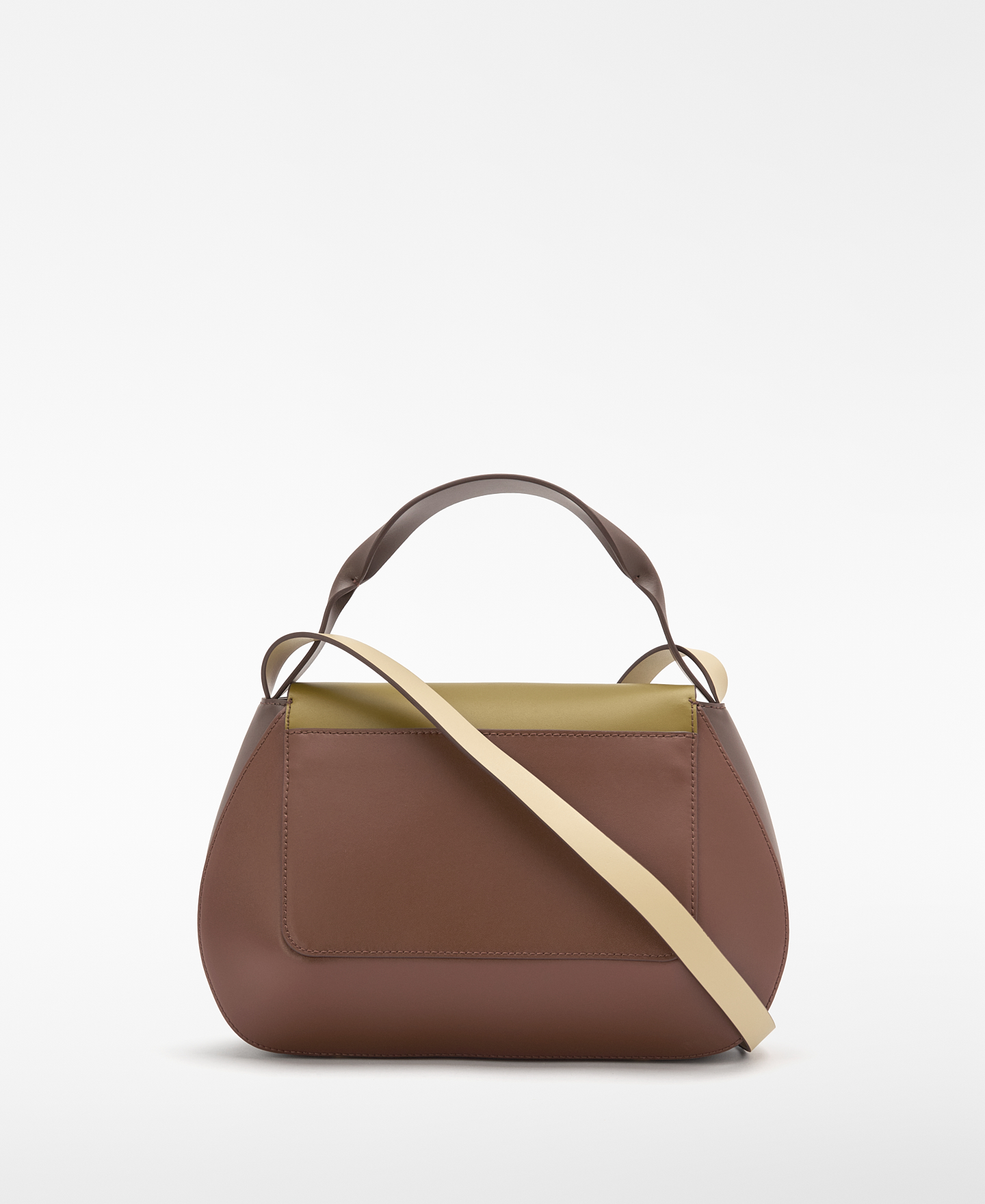 Dorna leather tricolor citybag image number 1