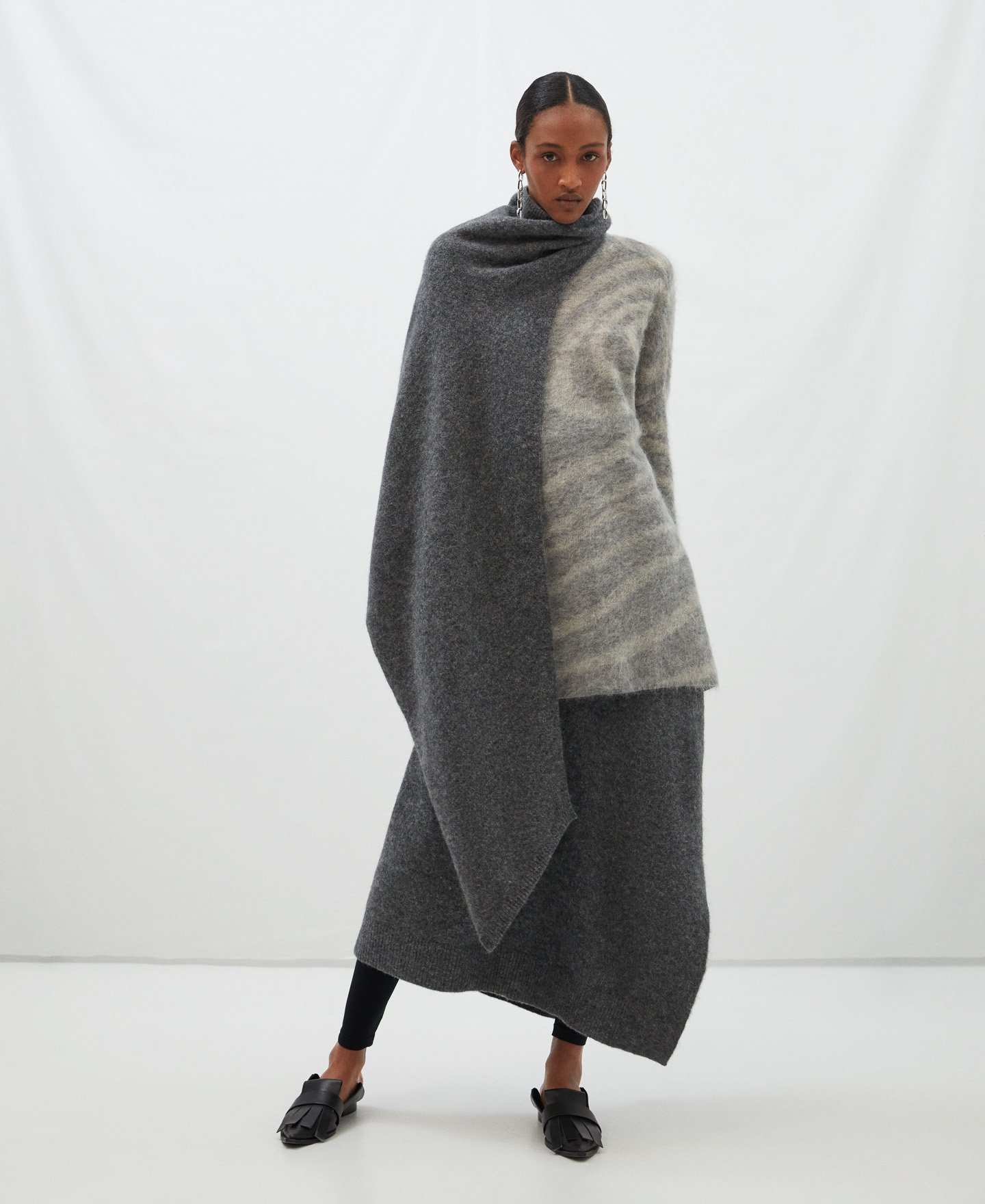 Jersey oversize estampado espiral image number 1