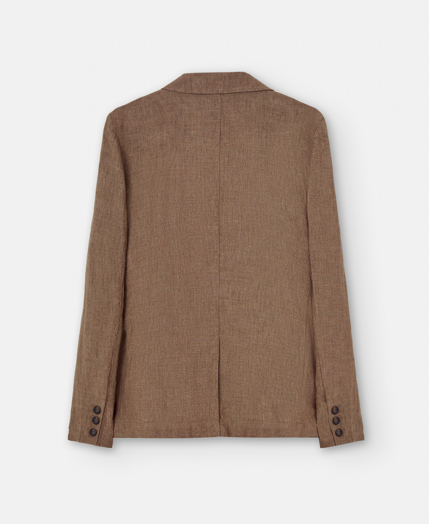 Unstructured linen blazer image number 5