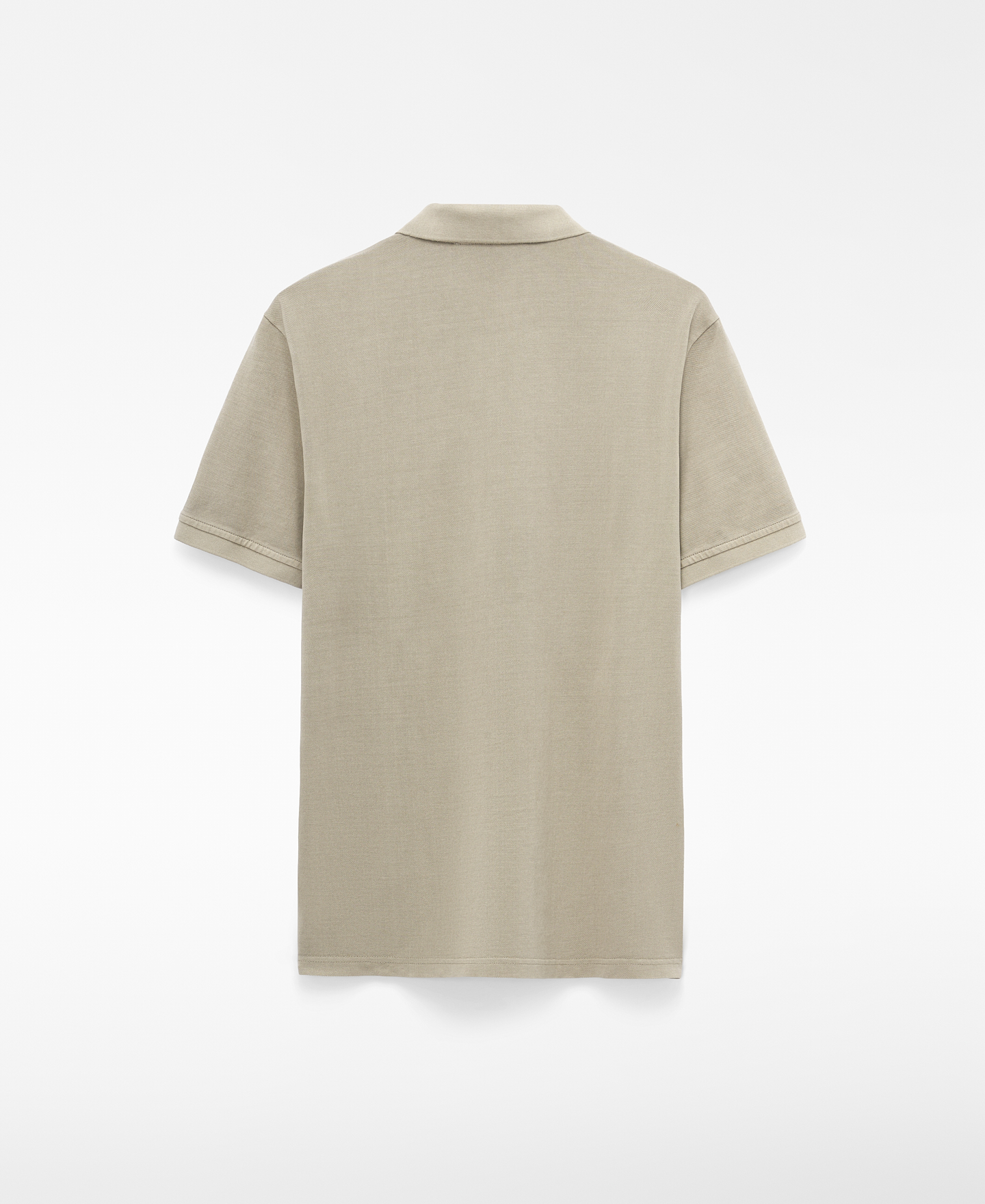 Cotton washed piqu&eacute; regular fit polo image number 5