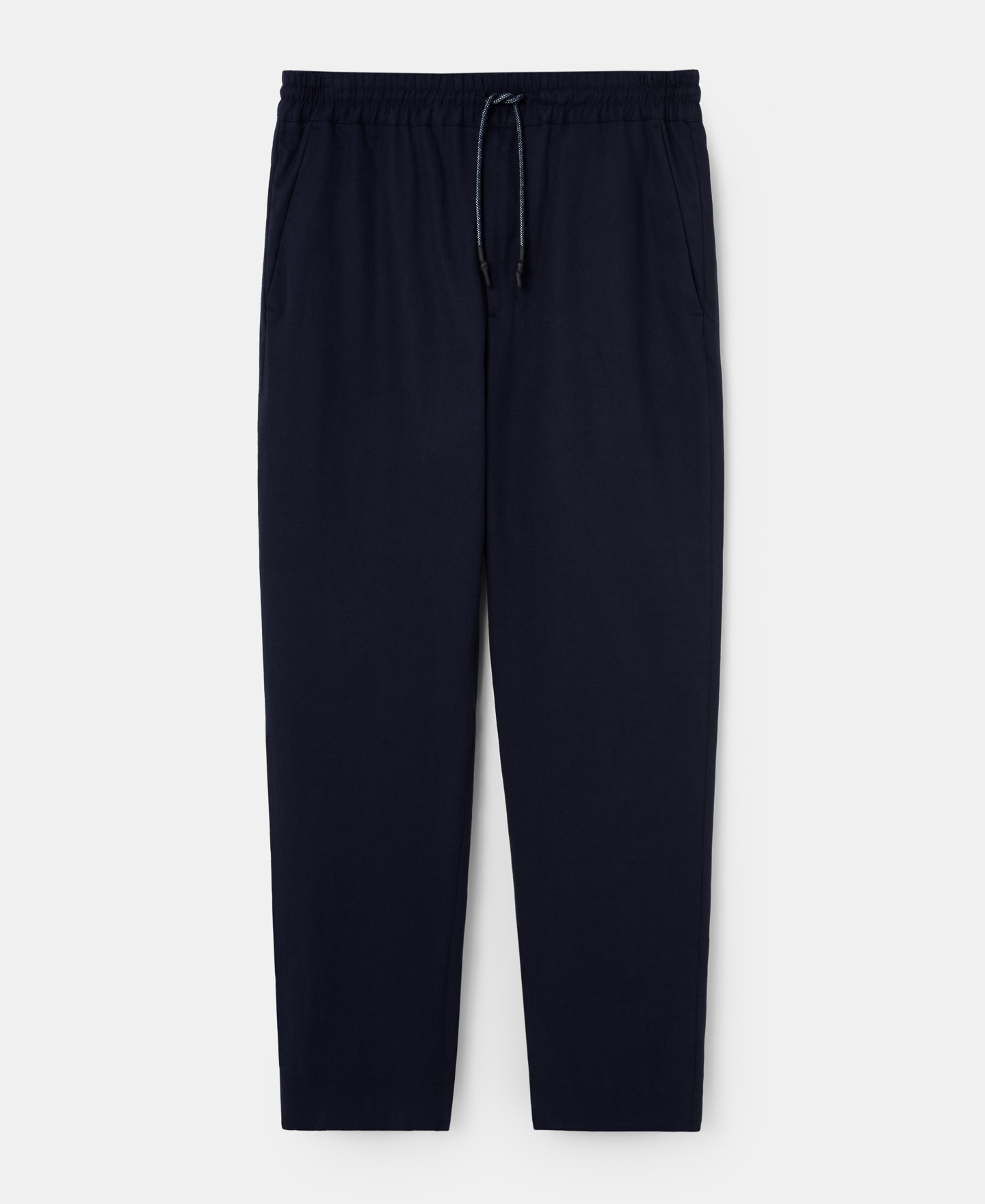 Carrot fit lyocell trousers image number 4