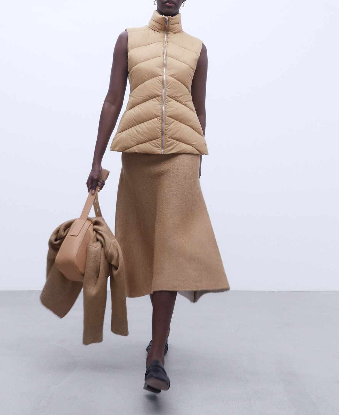Fitted padded waistcoat image number 1