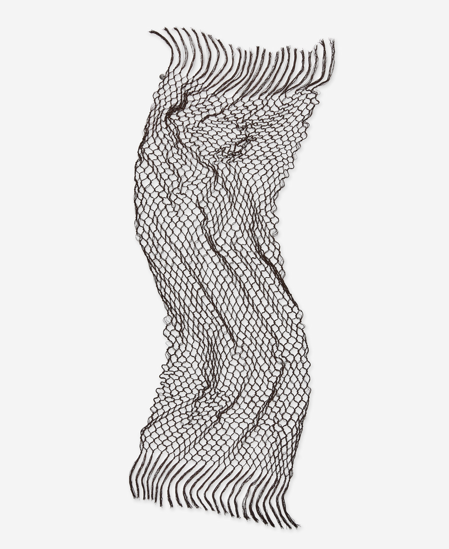 Handmade macramé shawl for women image number 1