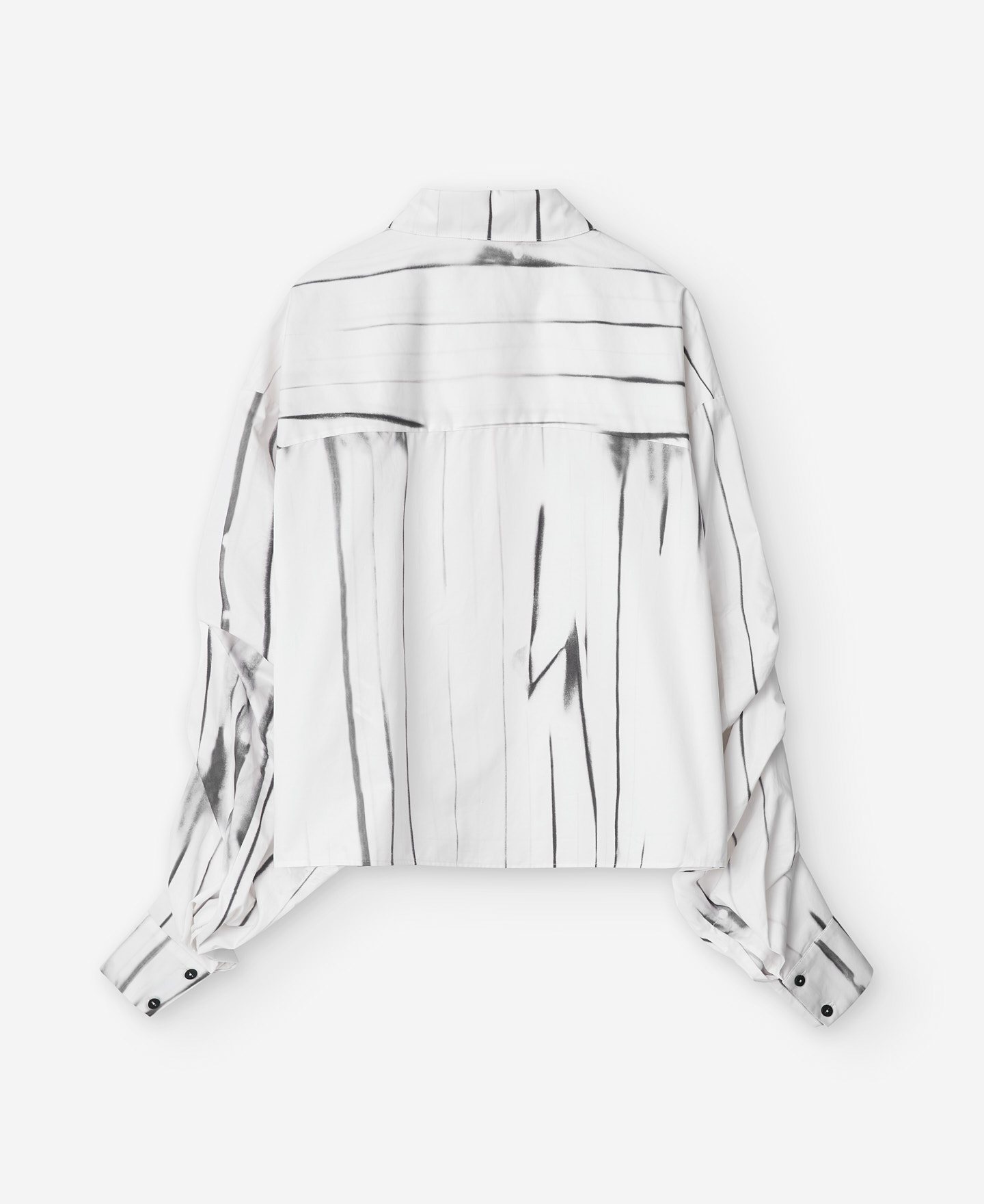 Camisa corta estampada mujer en algodón image number 5