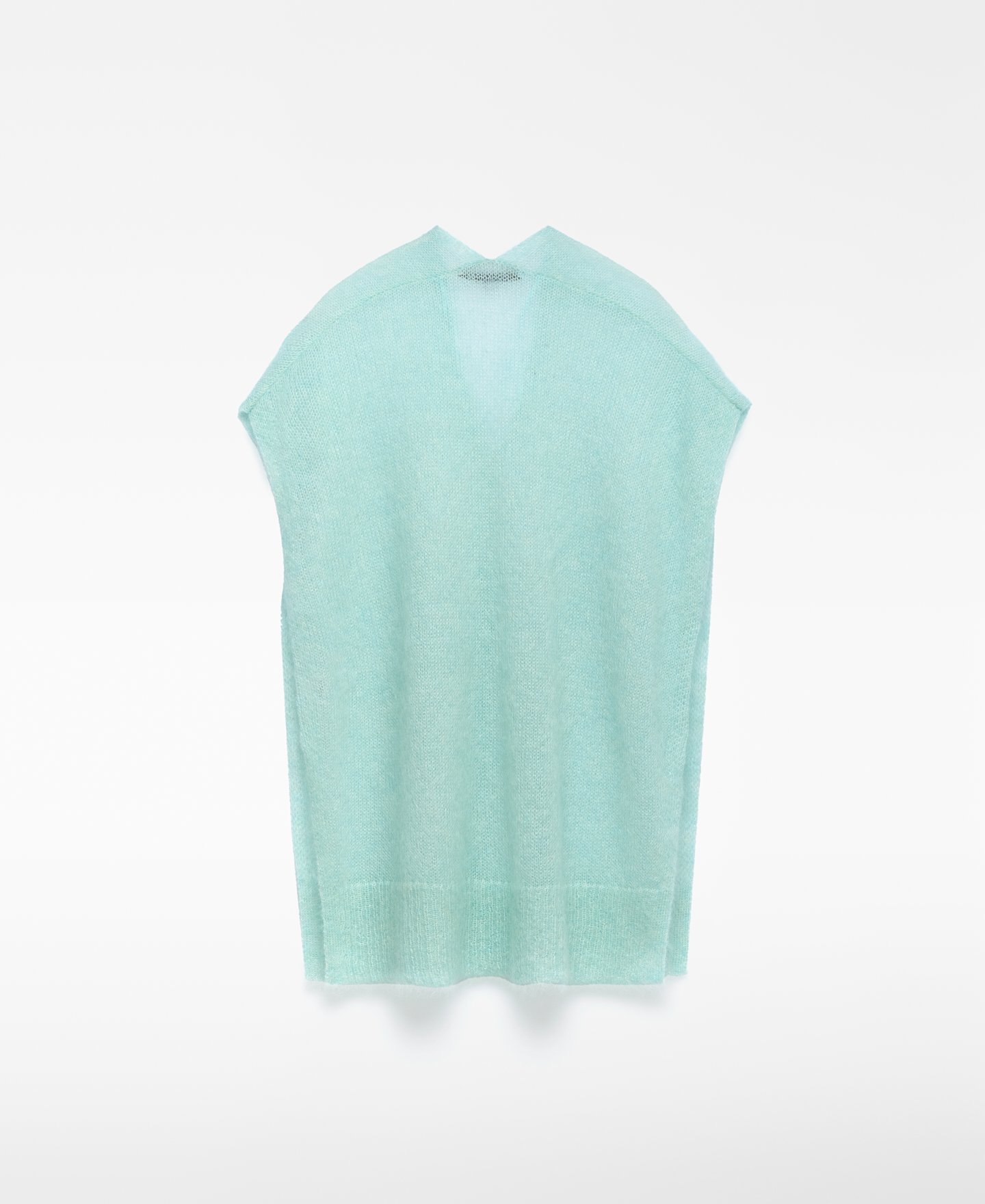 Chaleco punto con mohair mujer image number 5