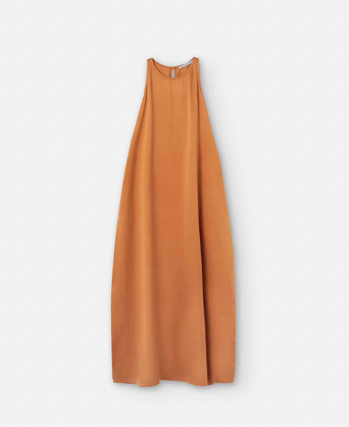 Side slit dress in viscose image number 5