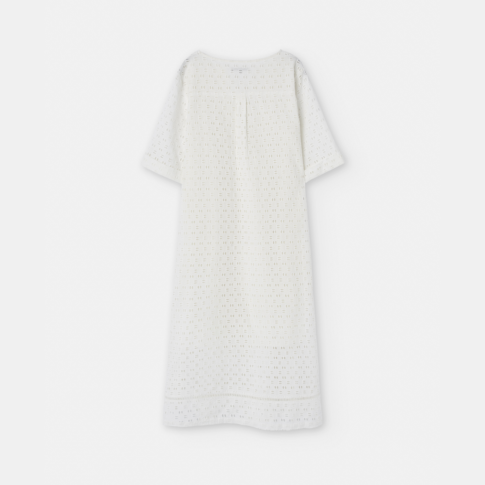 Midi dress with embroidered detail image number 5
