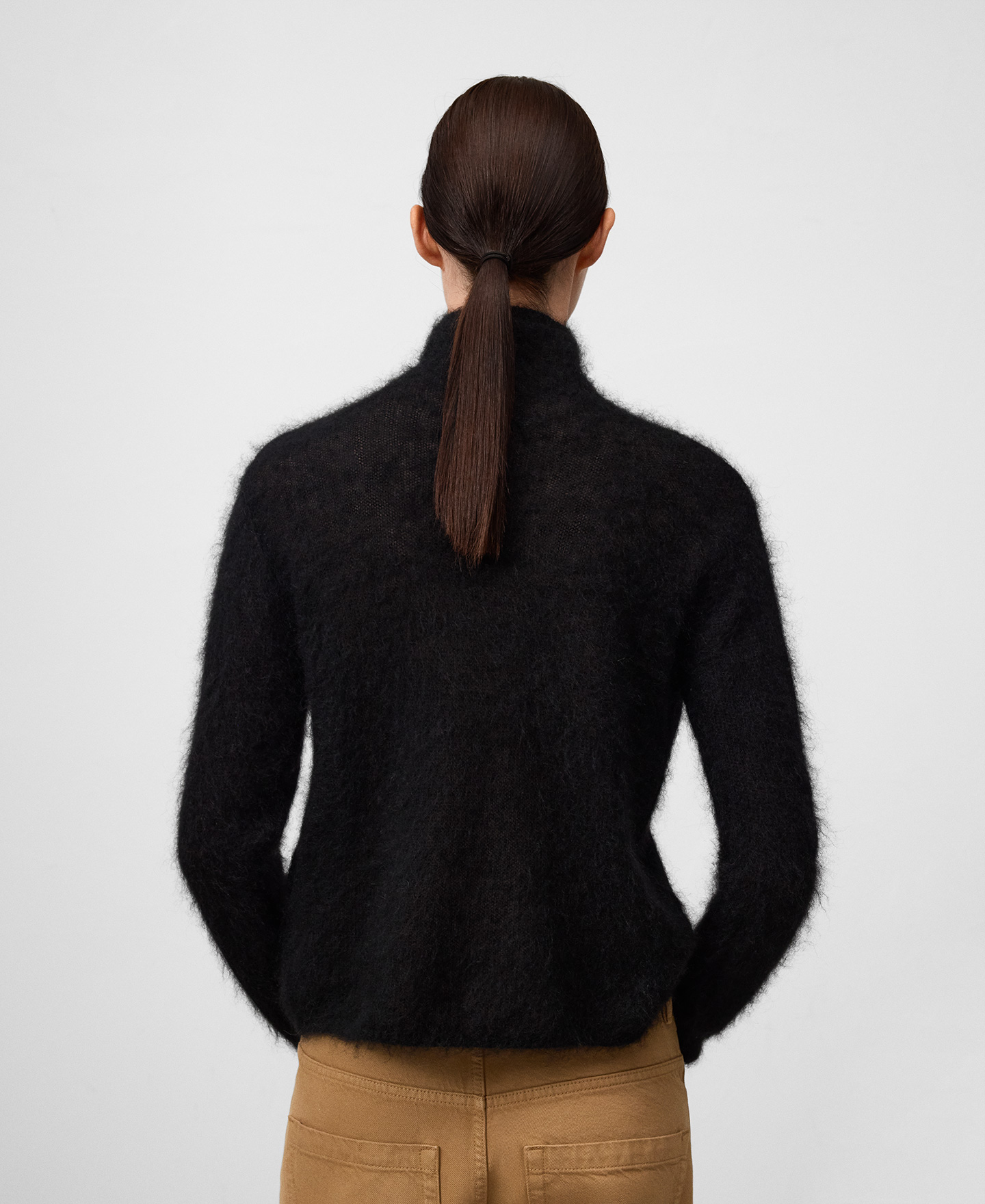Jersey punto cardado mujer image number 2