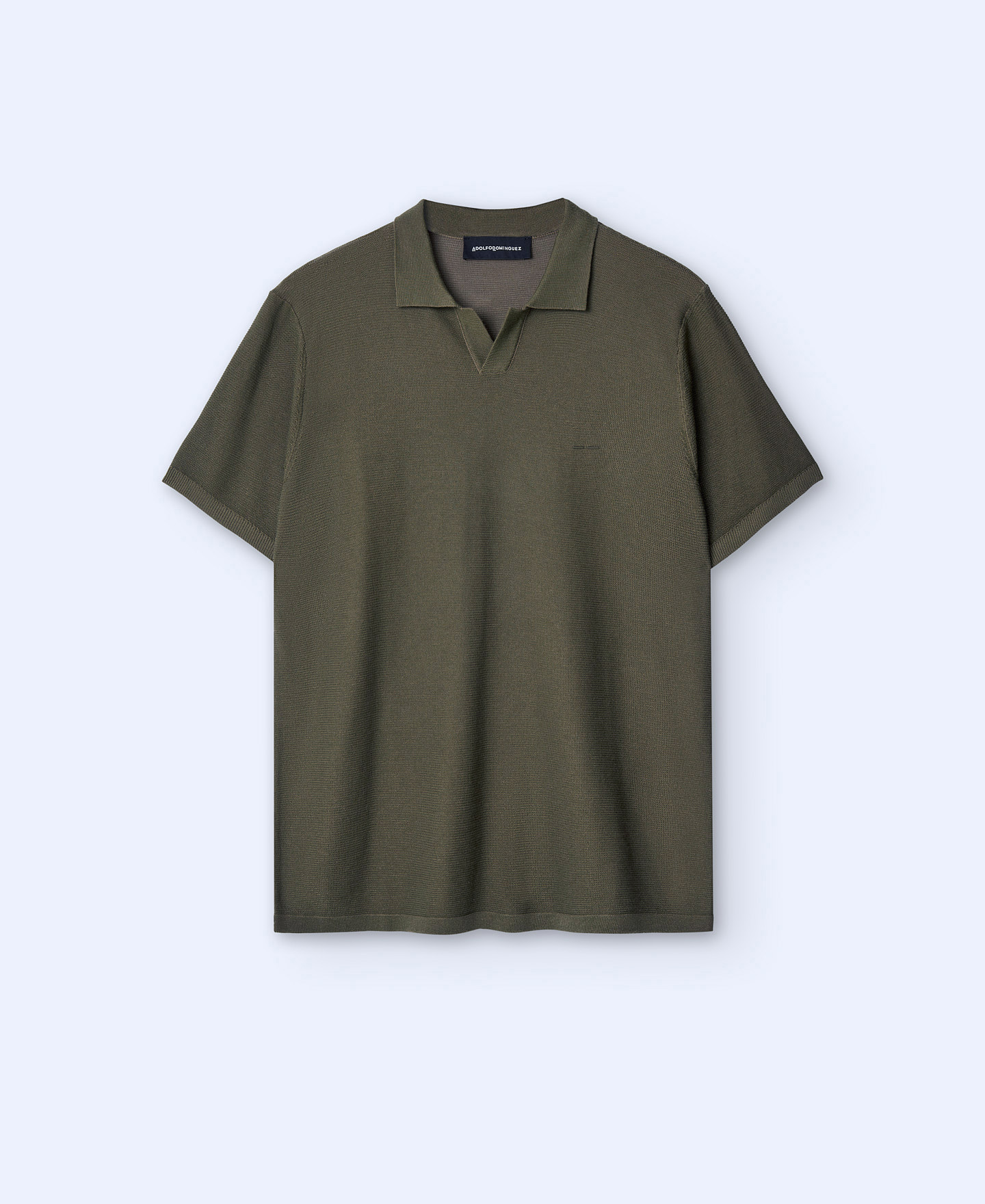 Polo regular fit sem botões image number 4