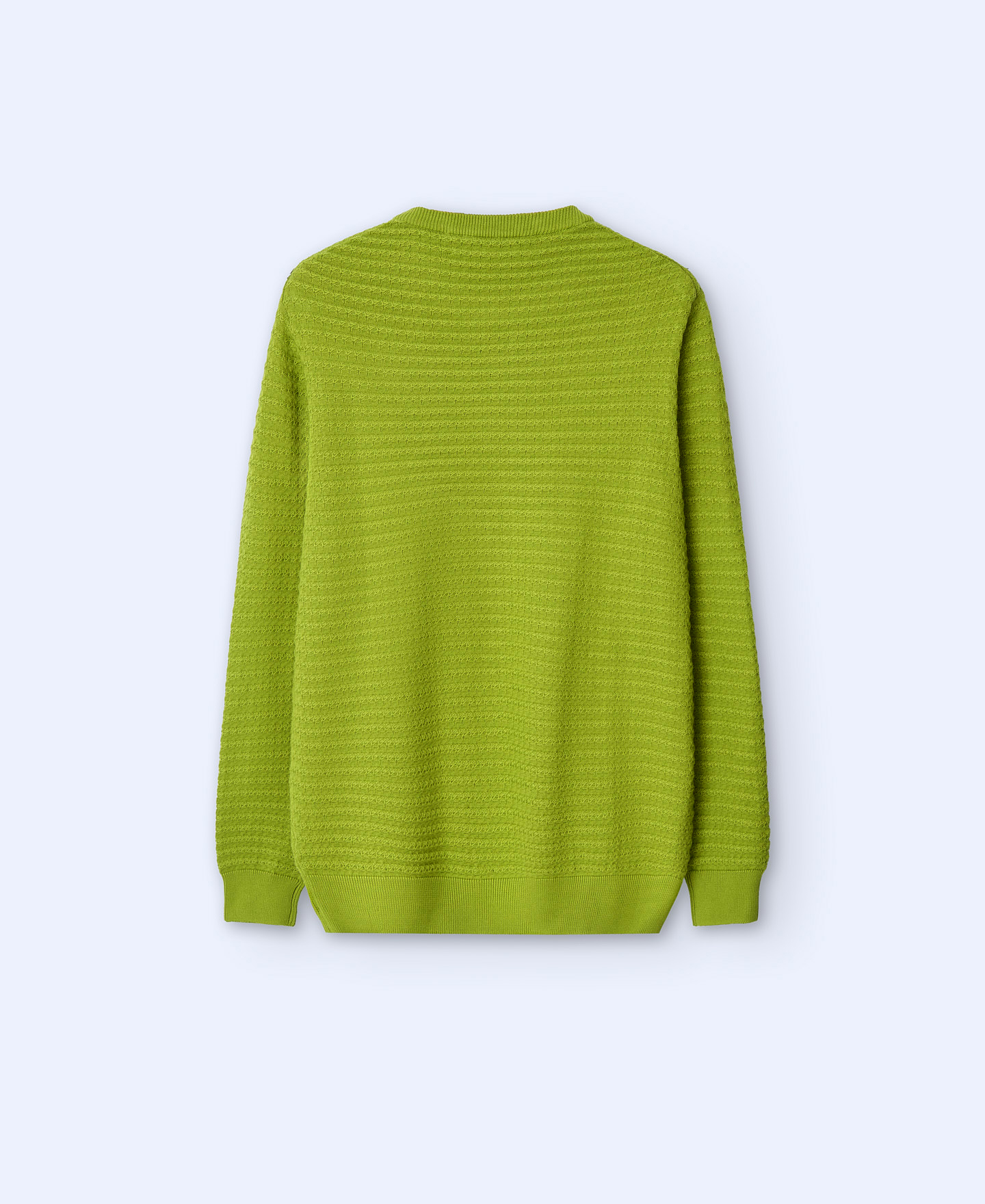 Cotton round neck sweater. image number 5