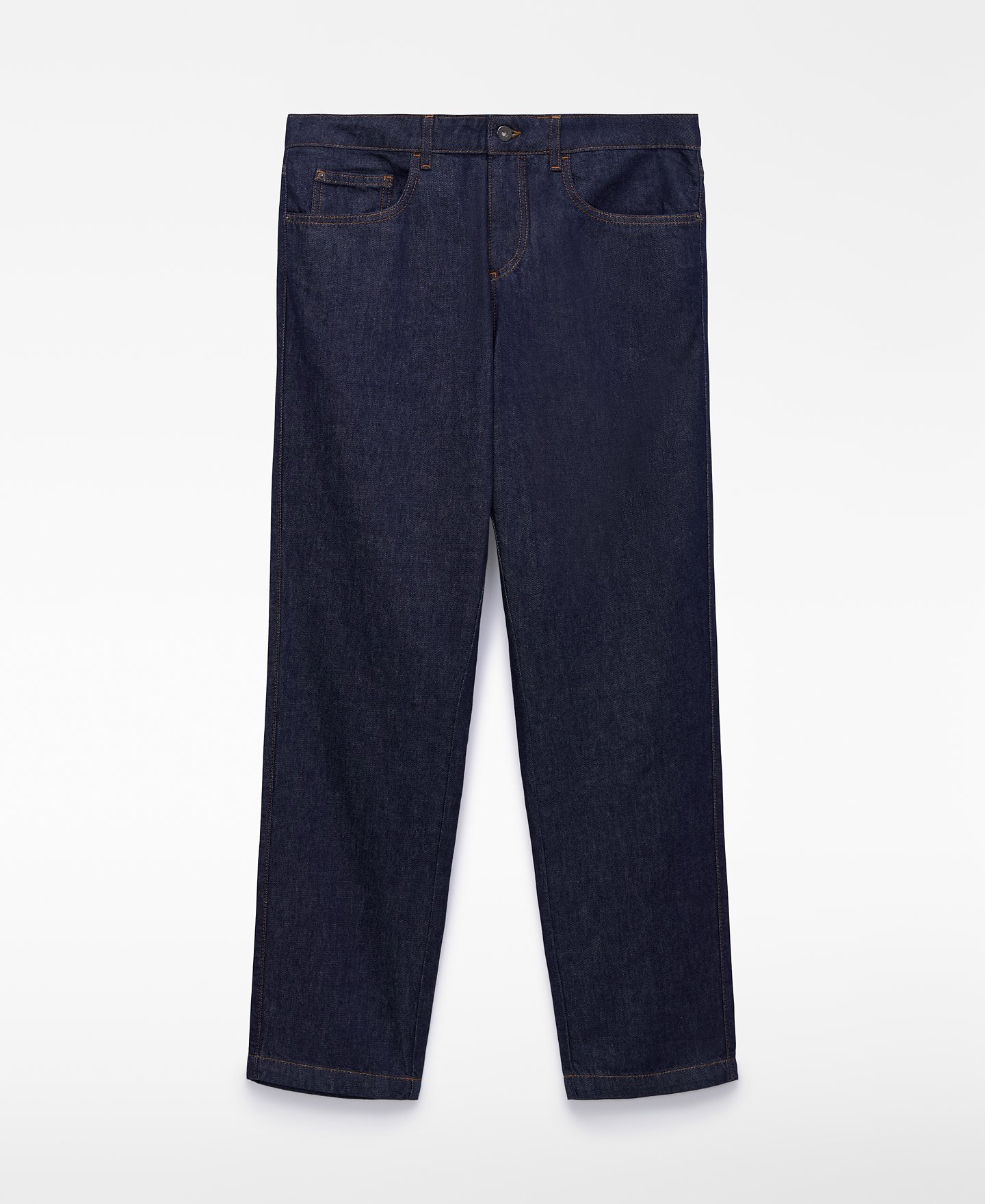 Pantal&oacute;n regular fit denim algod&oacute;n image number 4