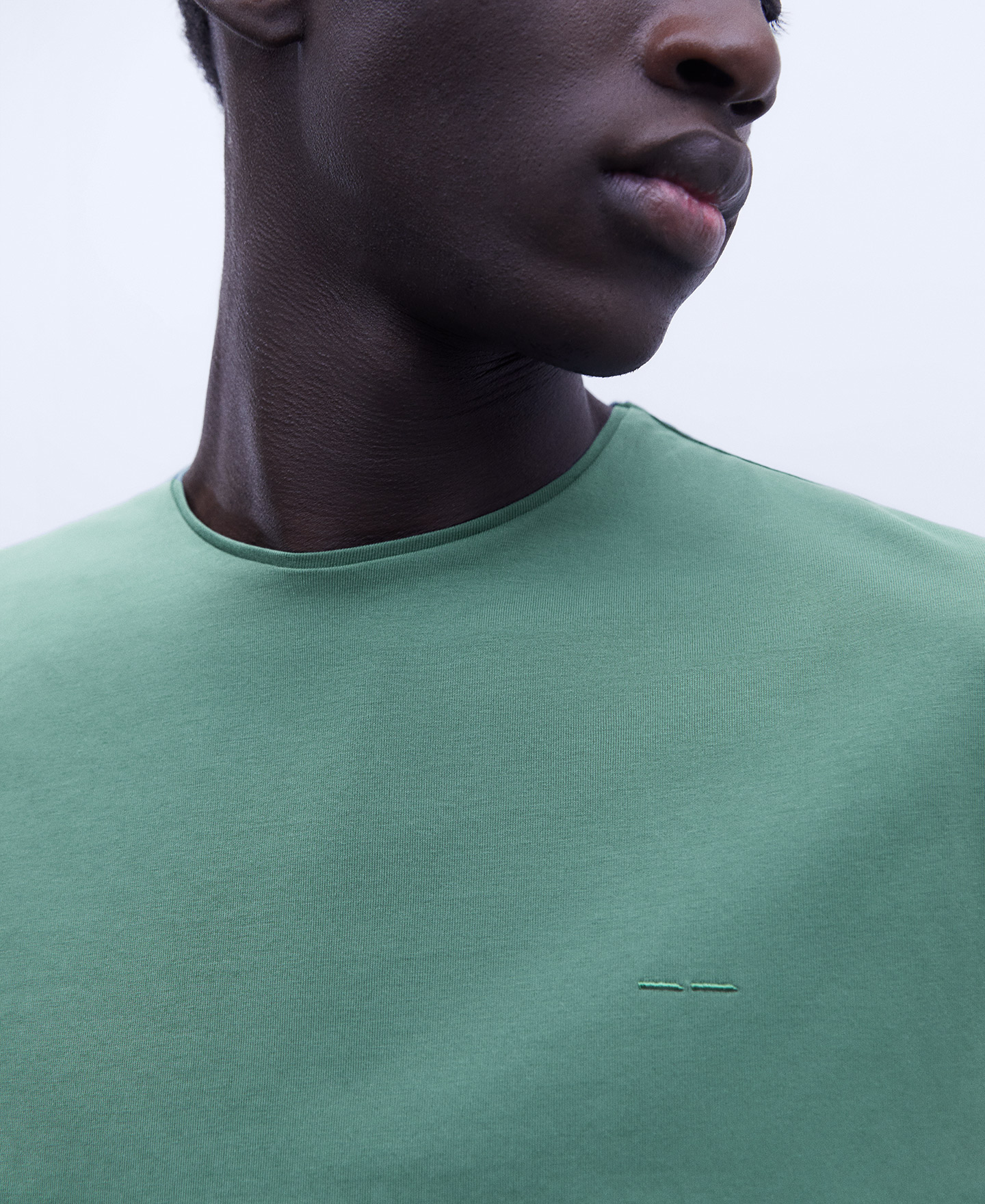 Marbled cotton T-shirt image number 3