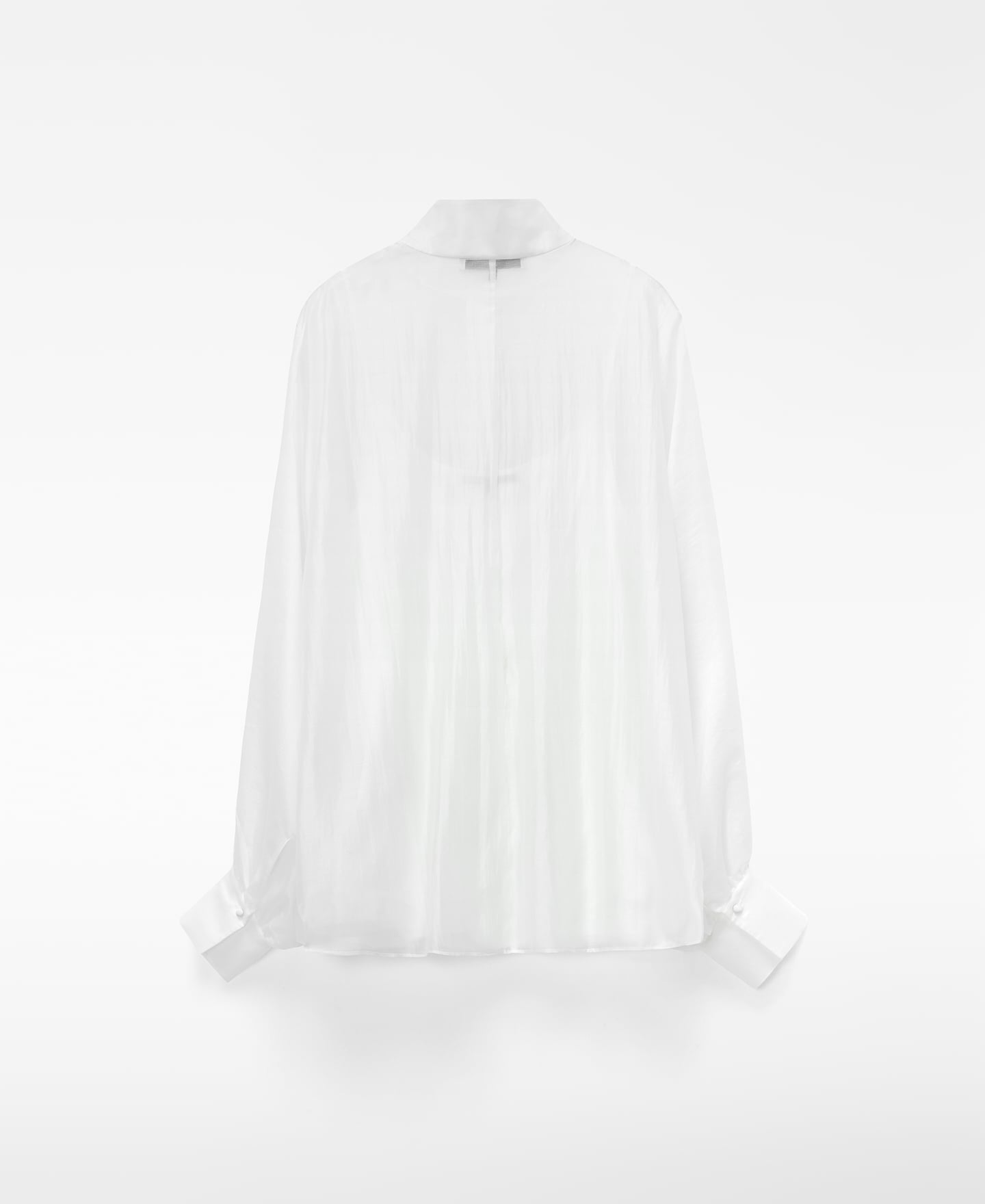 Oversize semi sheer shirt image number 7