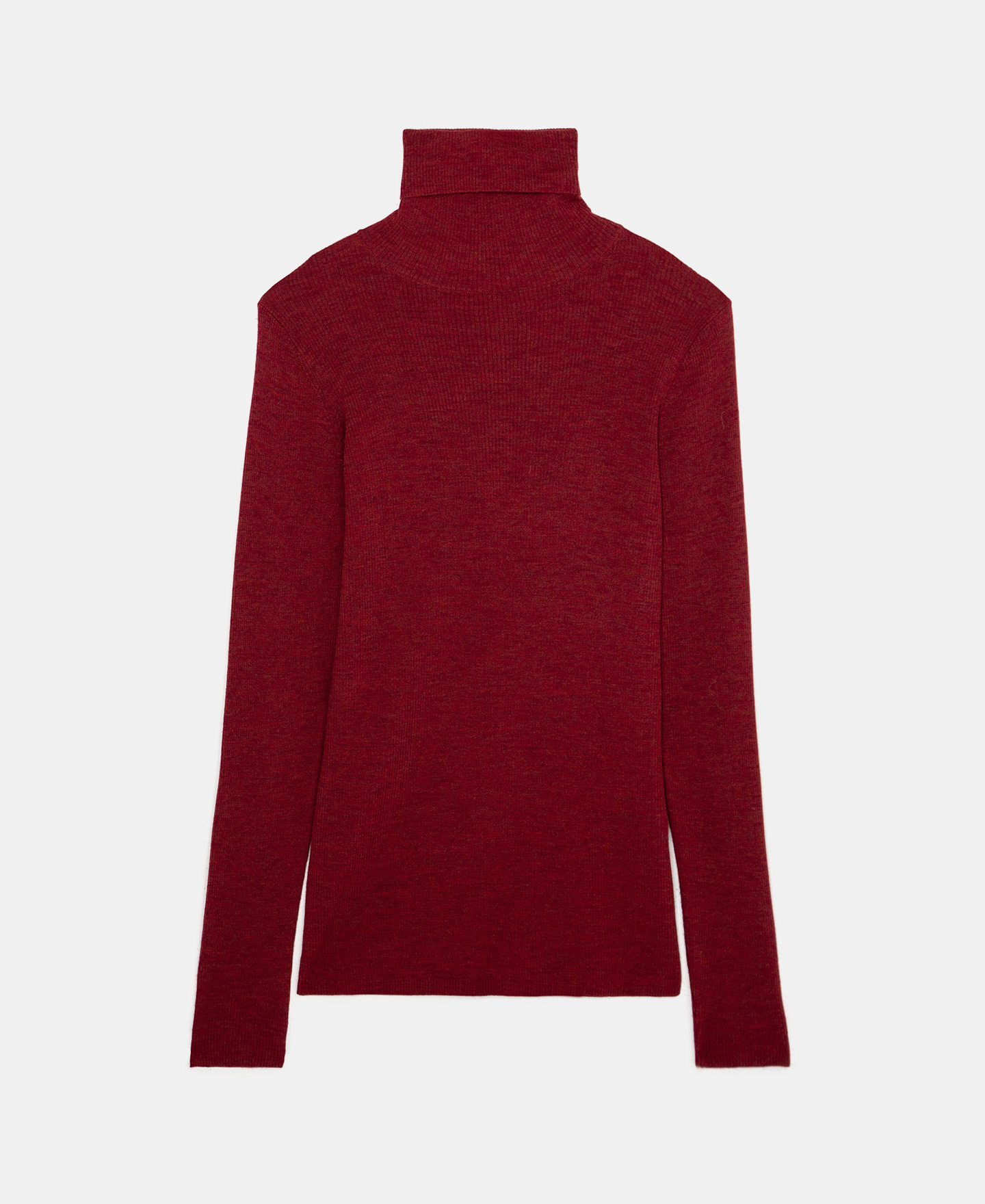 Merino wool turtleneck sweater image number 4