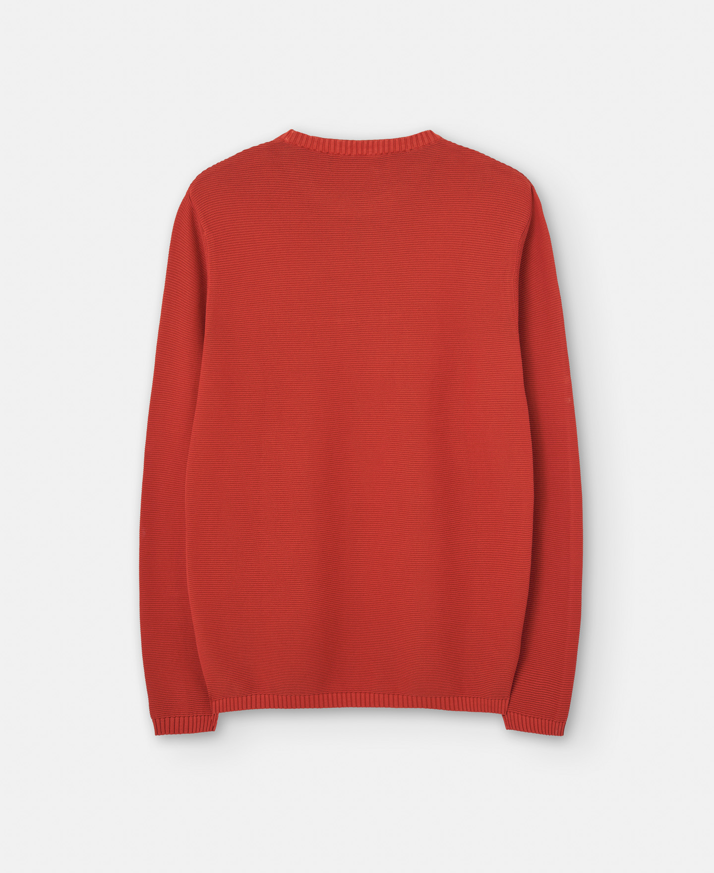 Cotton pique knit sweater image number 5