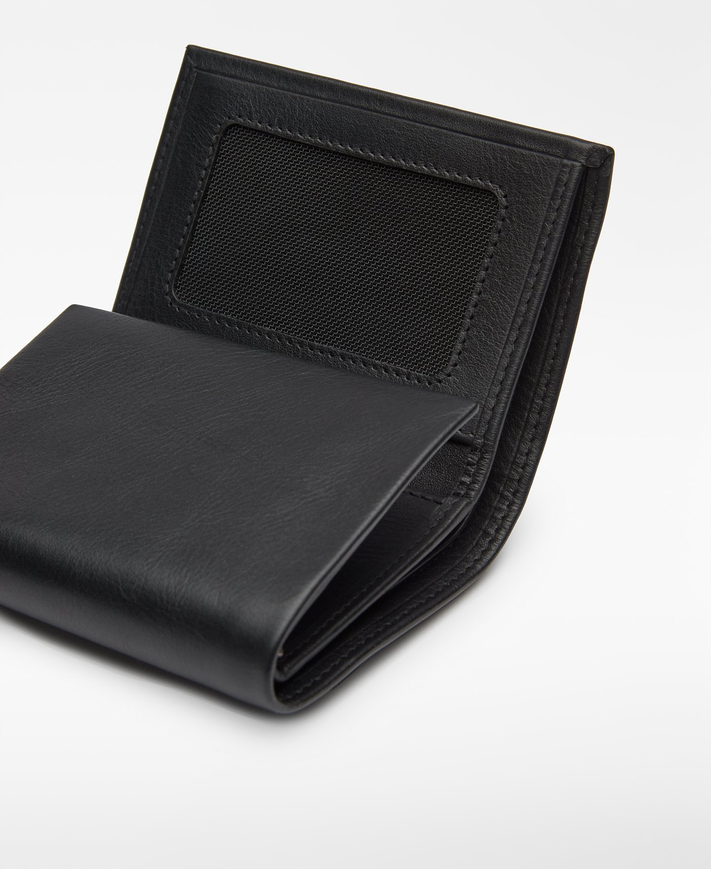 Cartera tr&iacute;ptico piel image number 1