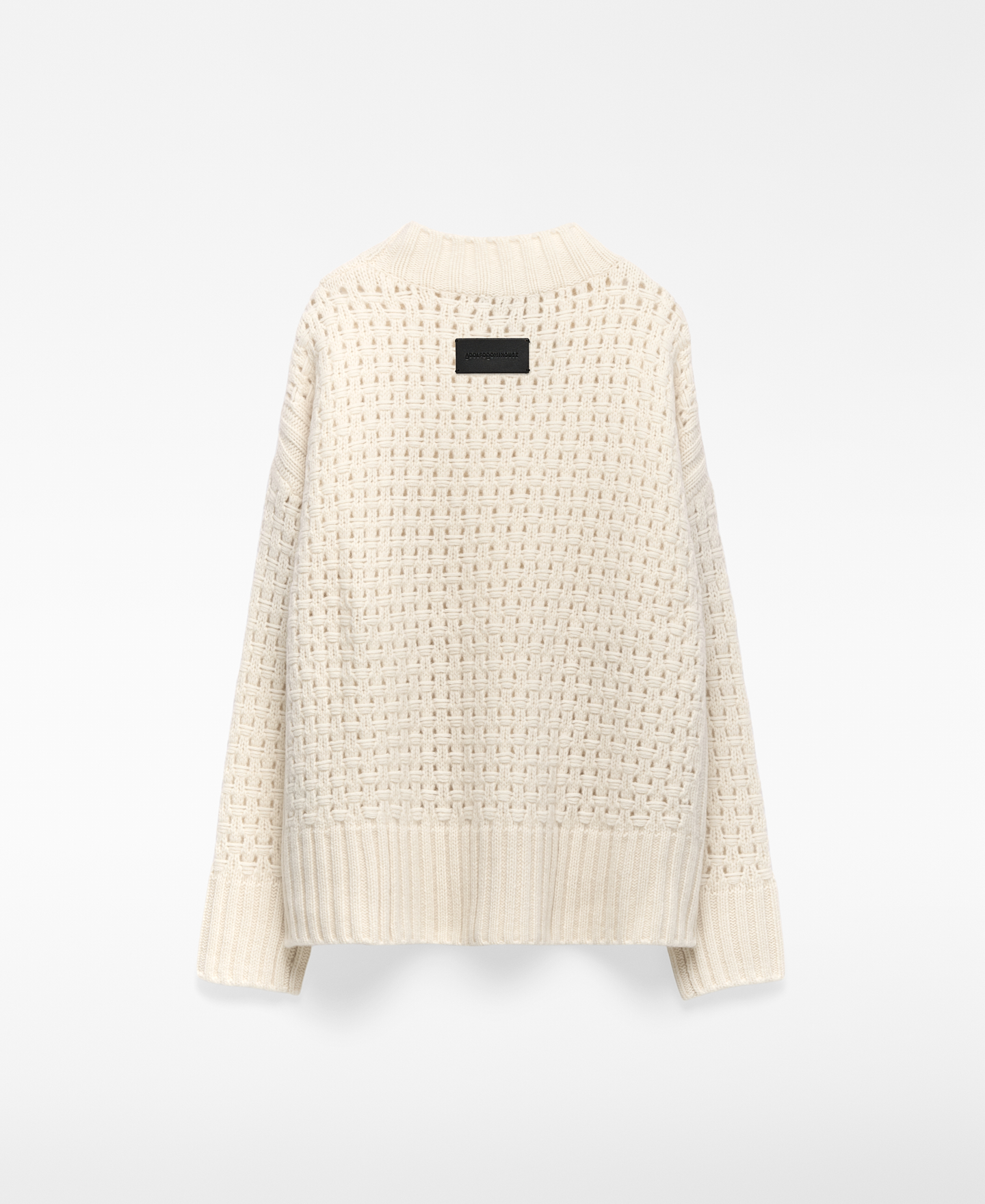 Jersey punto calado lana mujer image number 7