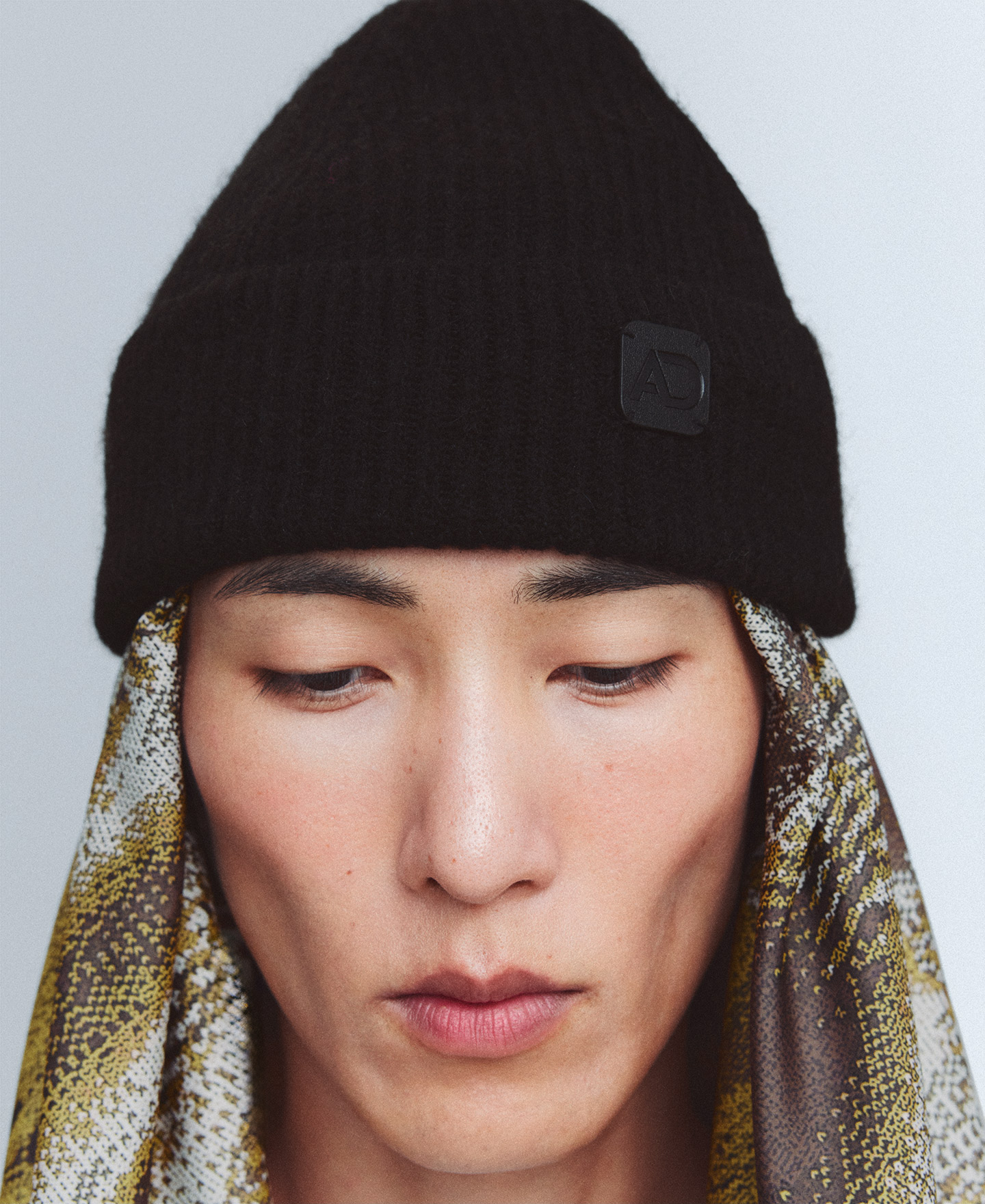 Wool ribbed beanie image number 3