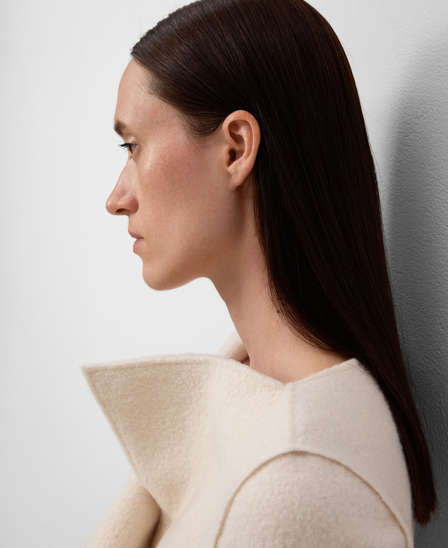 Merino wool fitted jacket woman image number 3