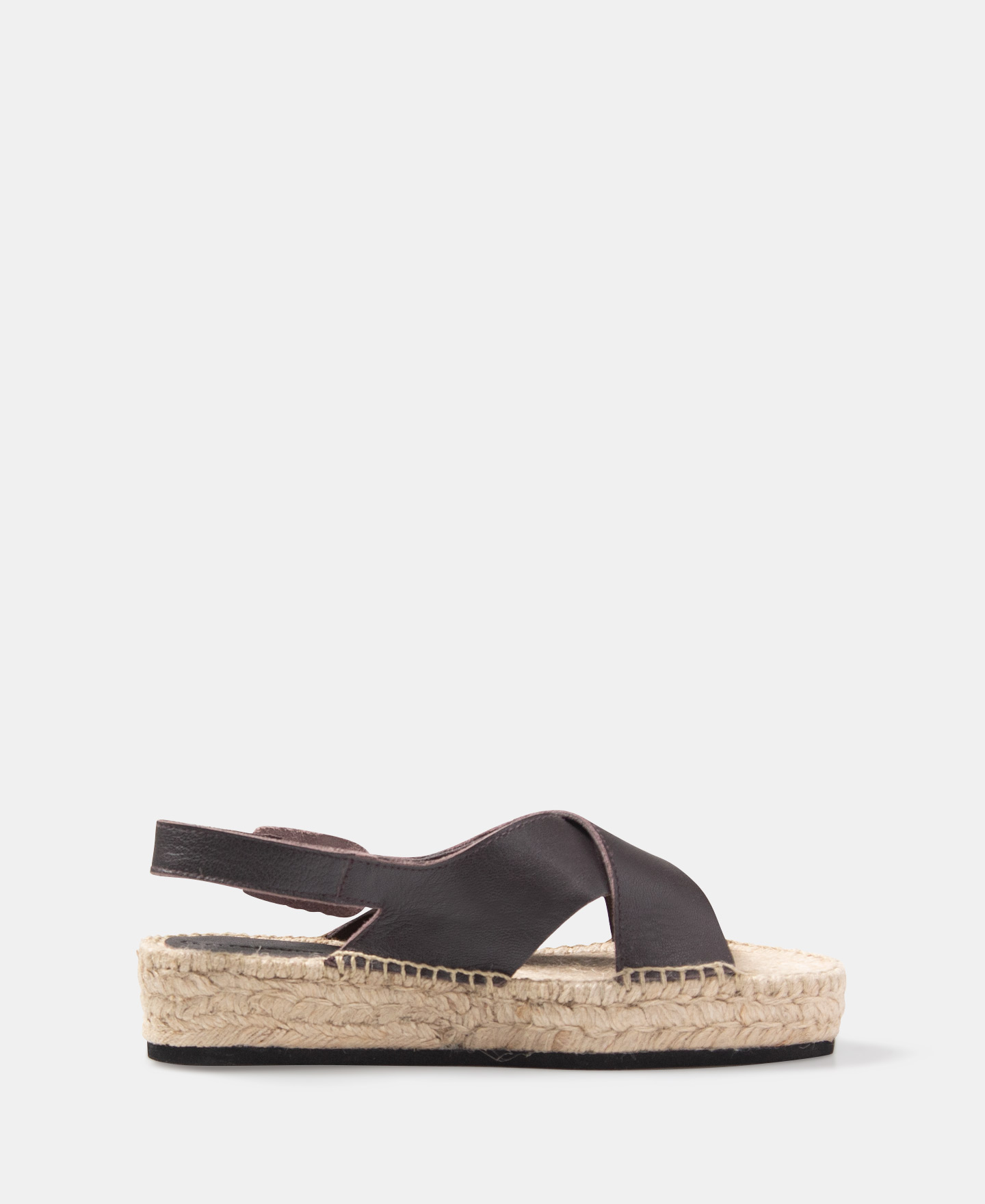 Crossed vamp double jute espadrilles image number 0