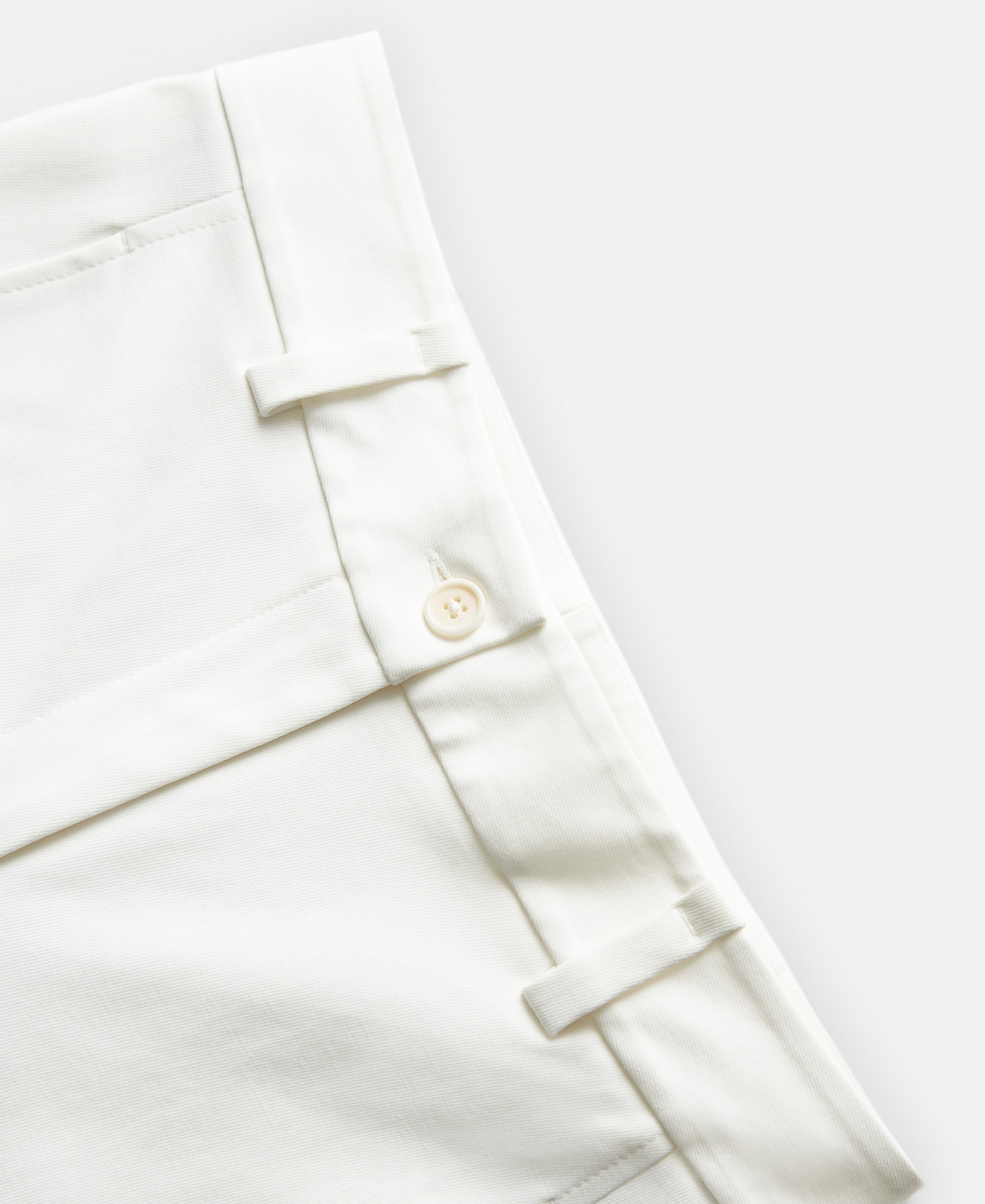 Ecru carrot cut trousers image number 6