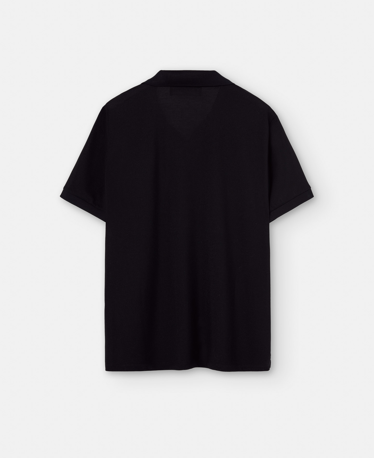 Structured polo shirt with V-opening image number 5