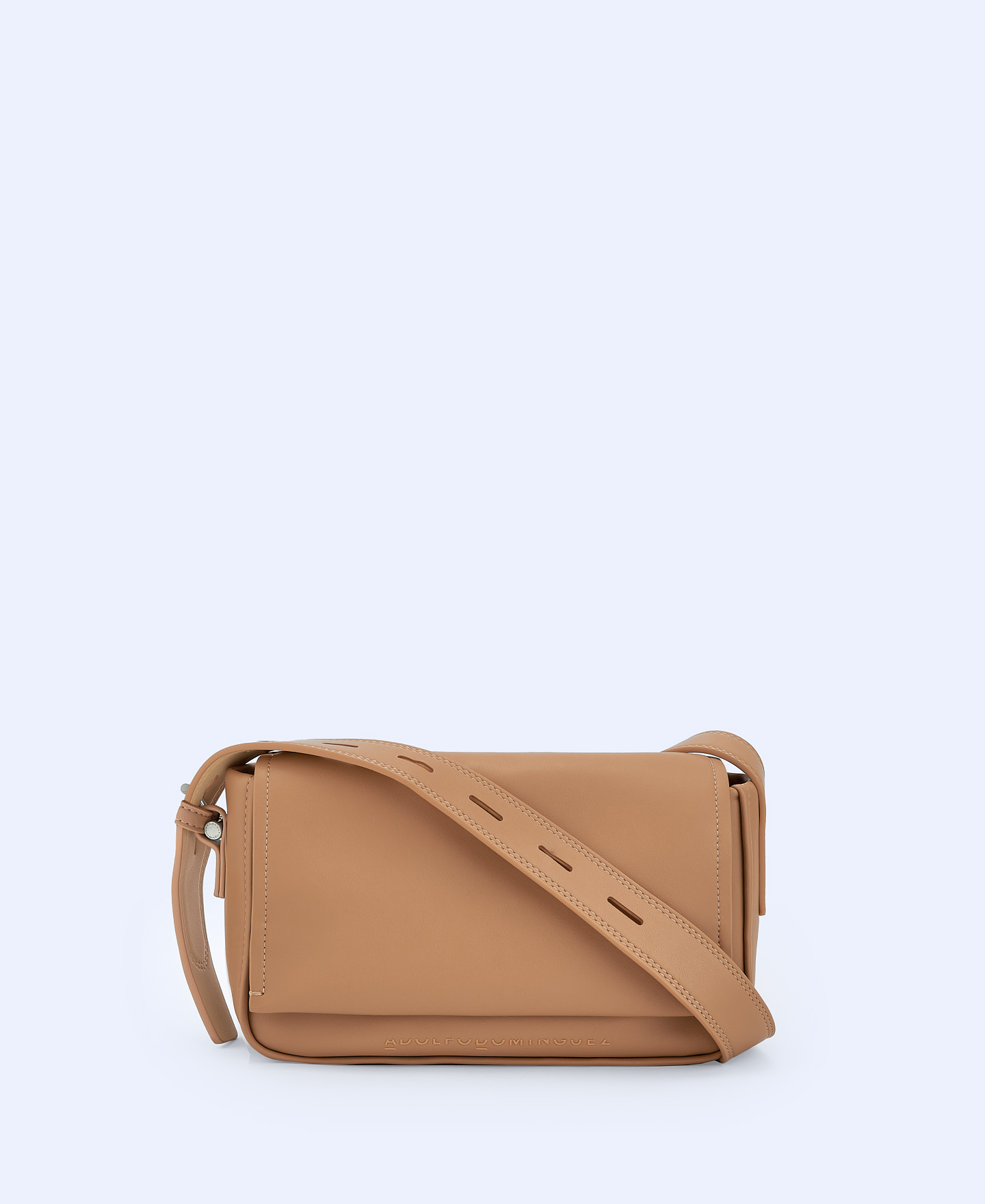 Smooth texture small shoulder bag image number 0