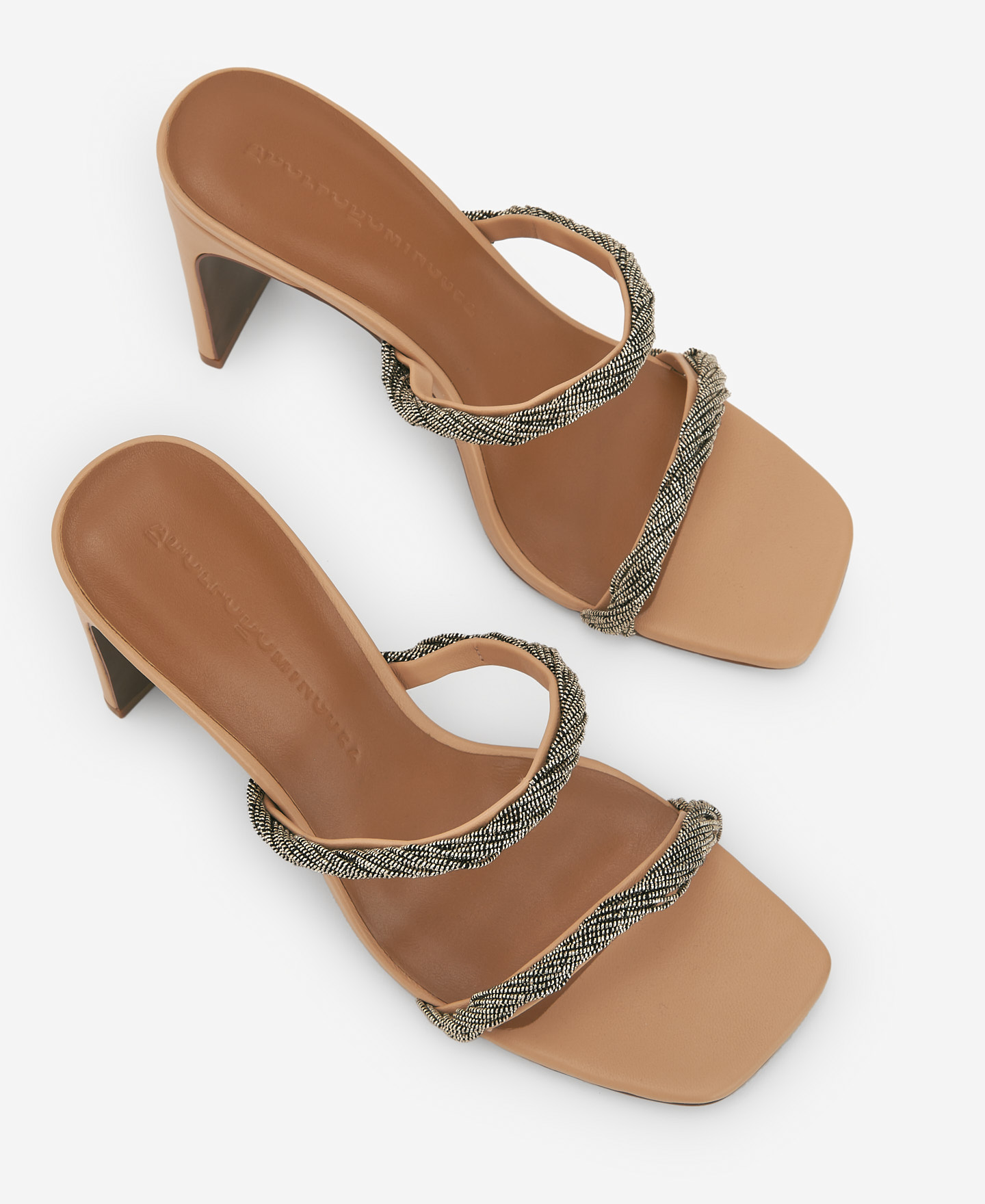 Caprine leather sandal for women image number 1