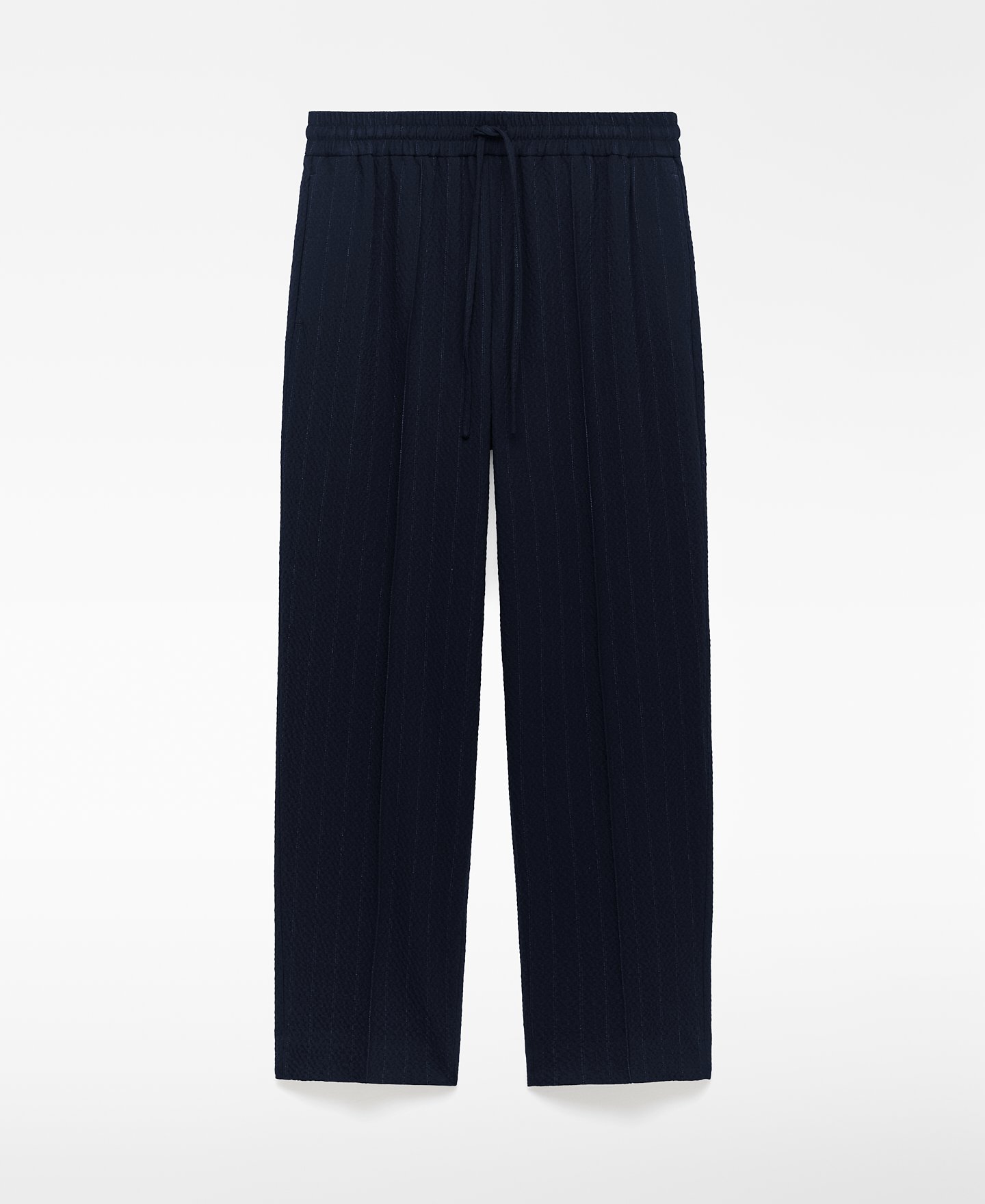 Striped jogger trousers woman image number 0