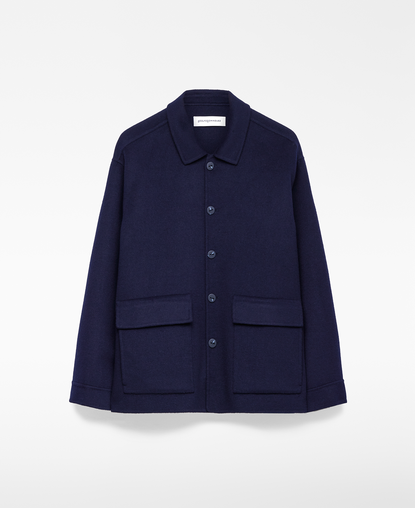 Chaqueta doble faz azul marino hombre image number 2