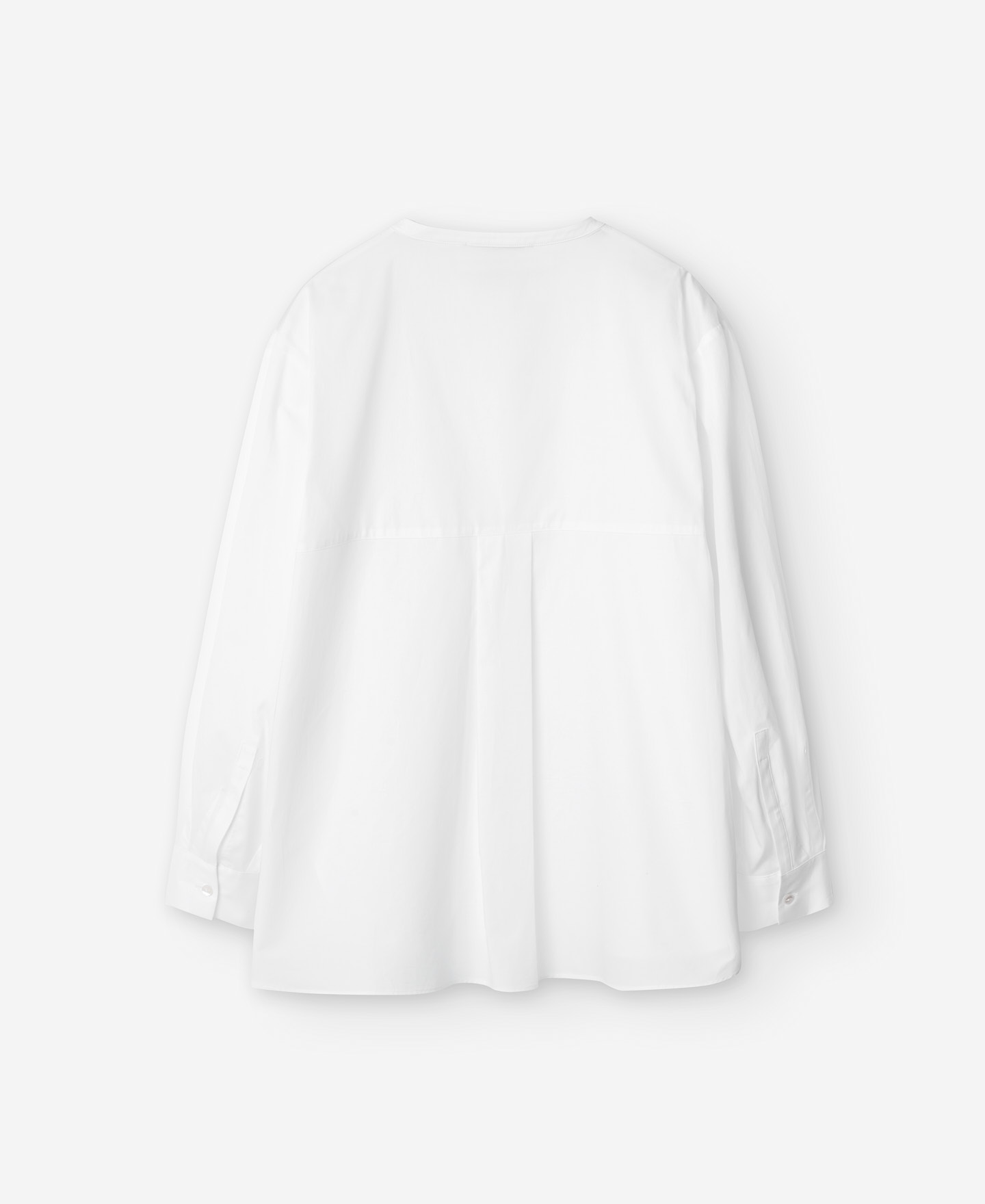 Mandarin collar cotton women shirt image number 5