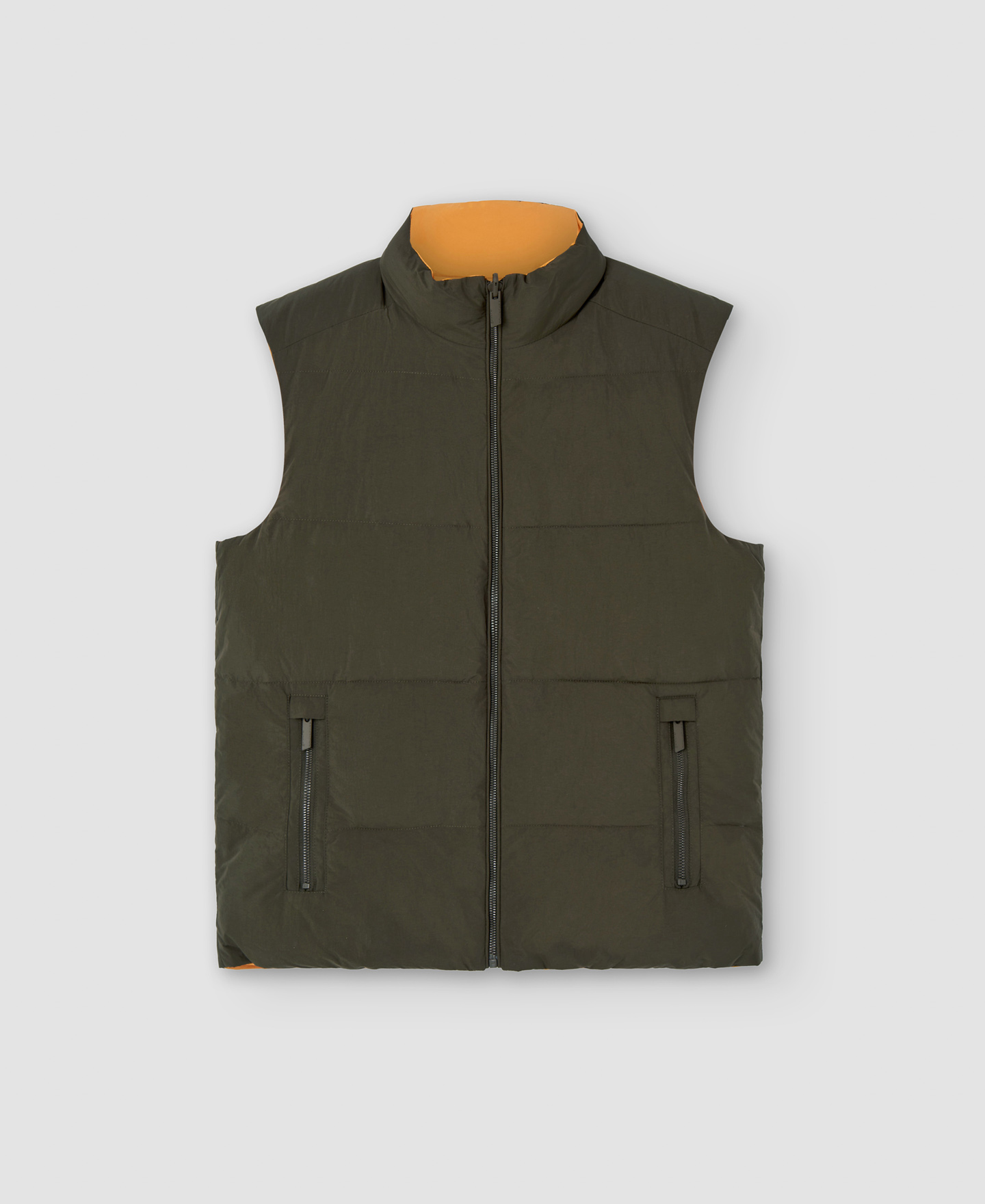 Gilet matelassé réversible en nylon image number 6