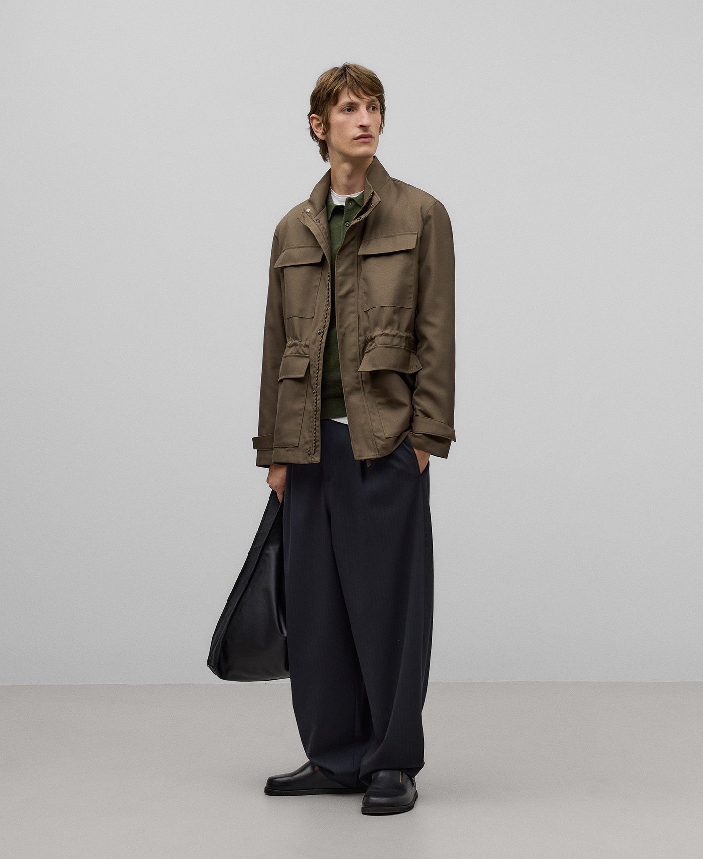 Safari jacket with pockets man image number 1