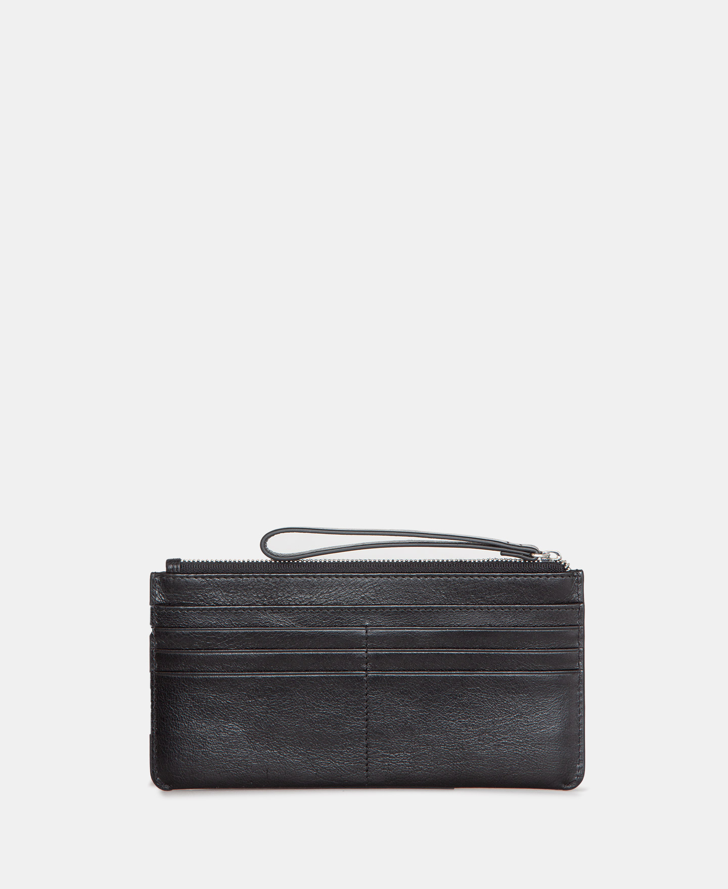 Cartera alargada en piel responsable image number 1