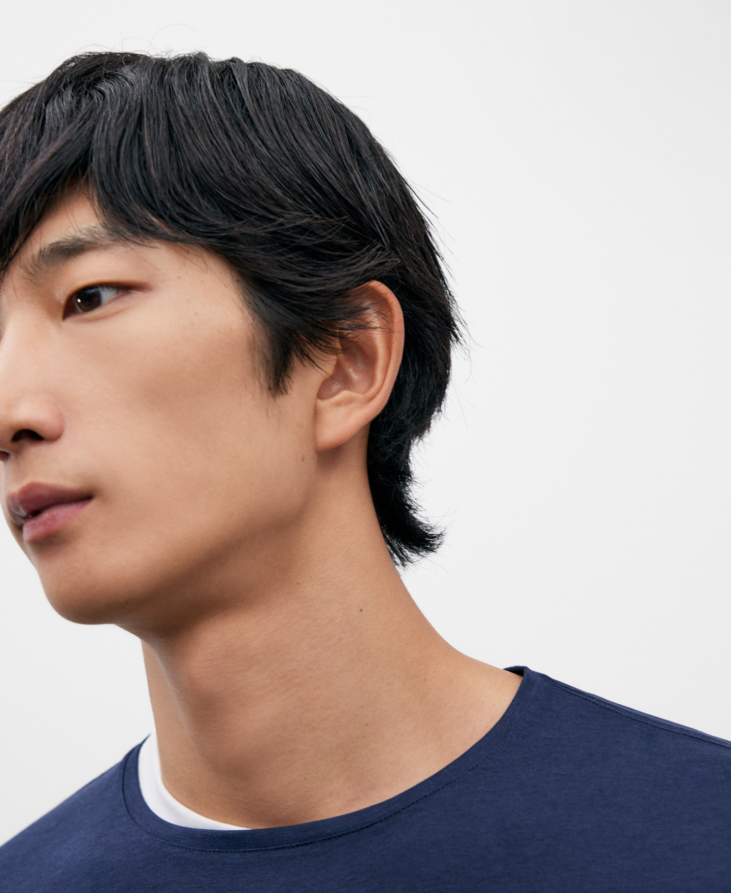 Lyocell regular fit T-shirt for men image number 3
