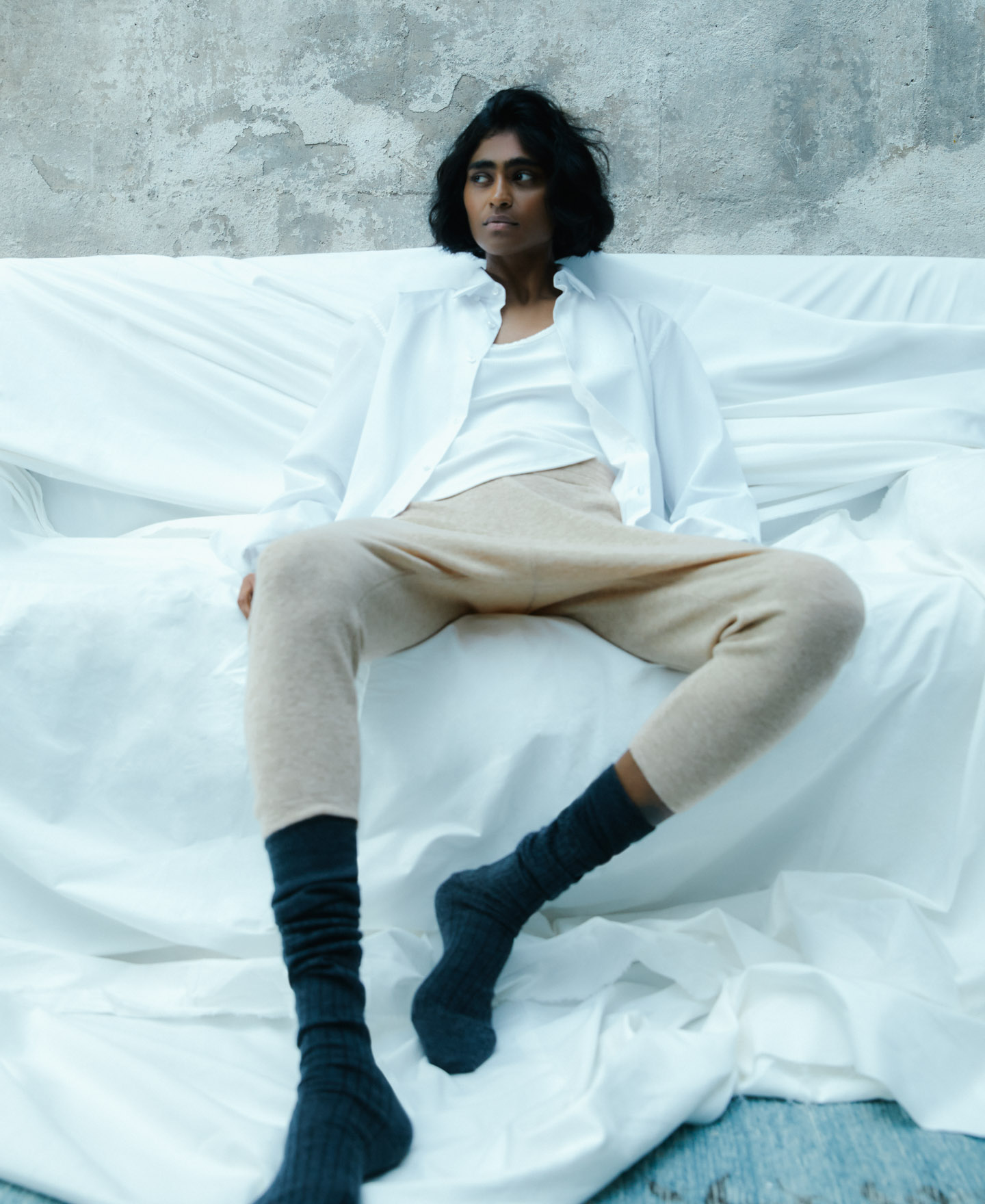 Merino wool trousers image number 0