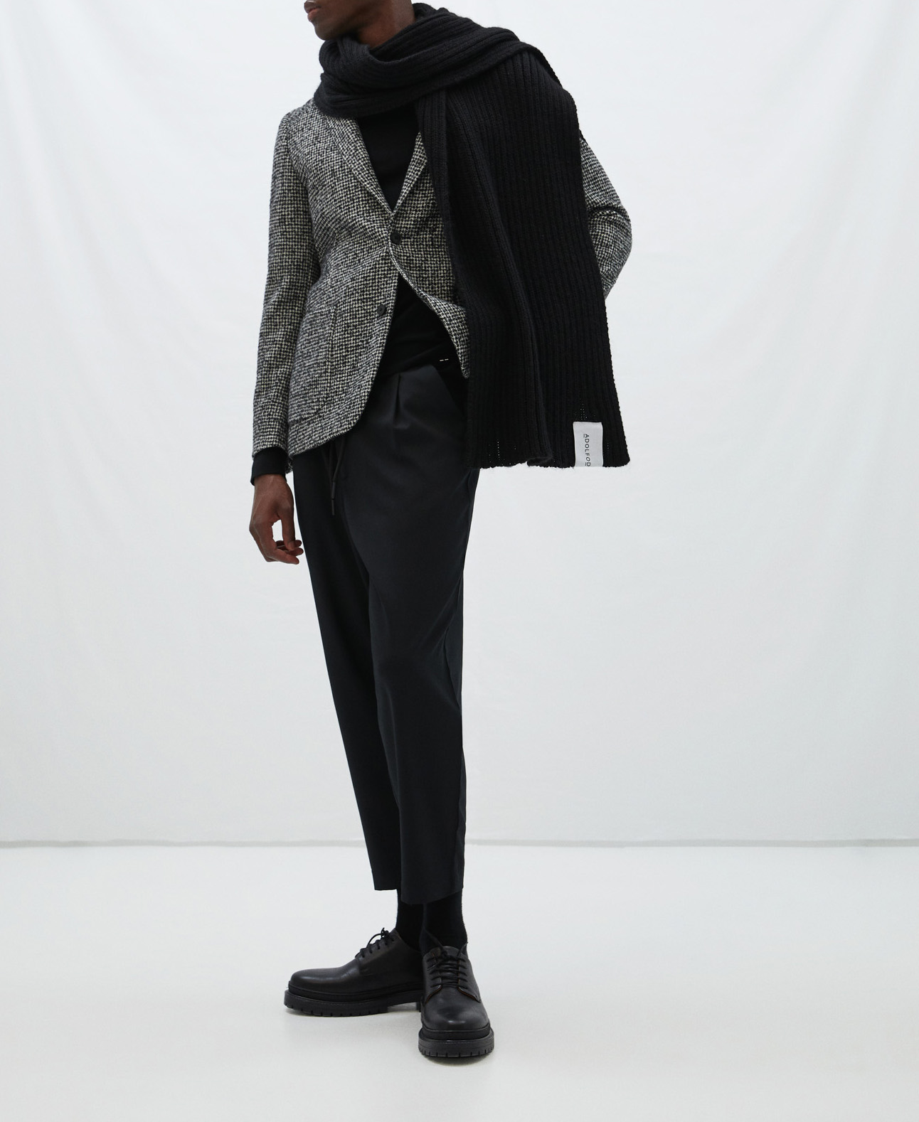 Five pocket blazer in wool fabric image number 1