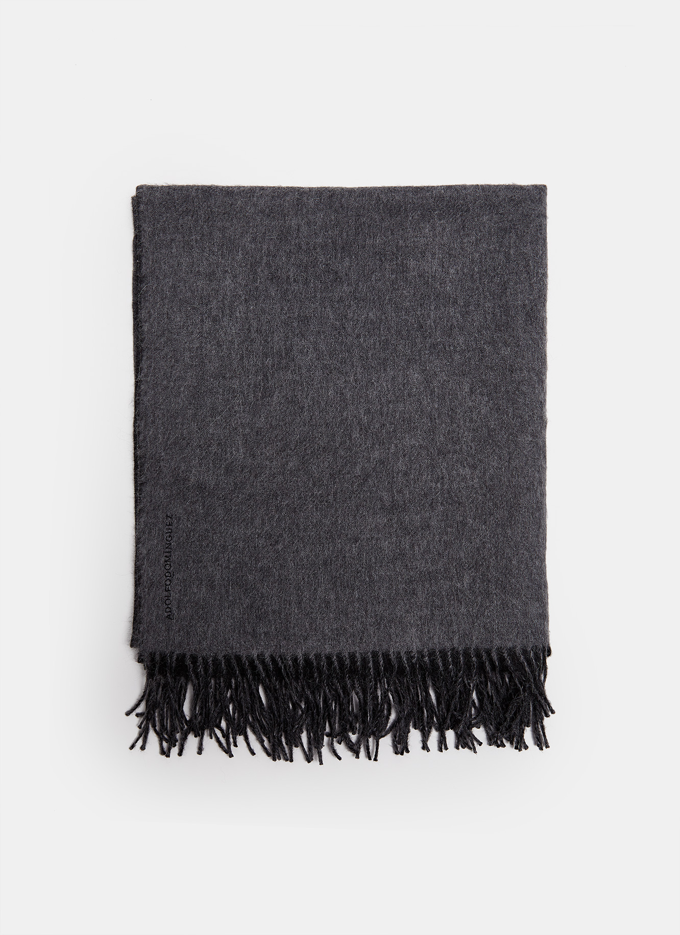 Reversible alpaca scarf image number 0
