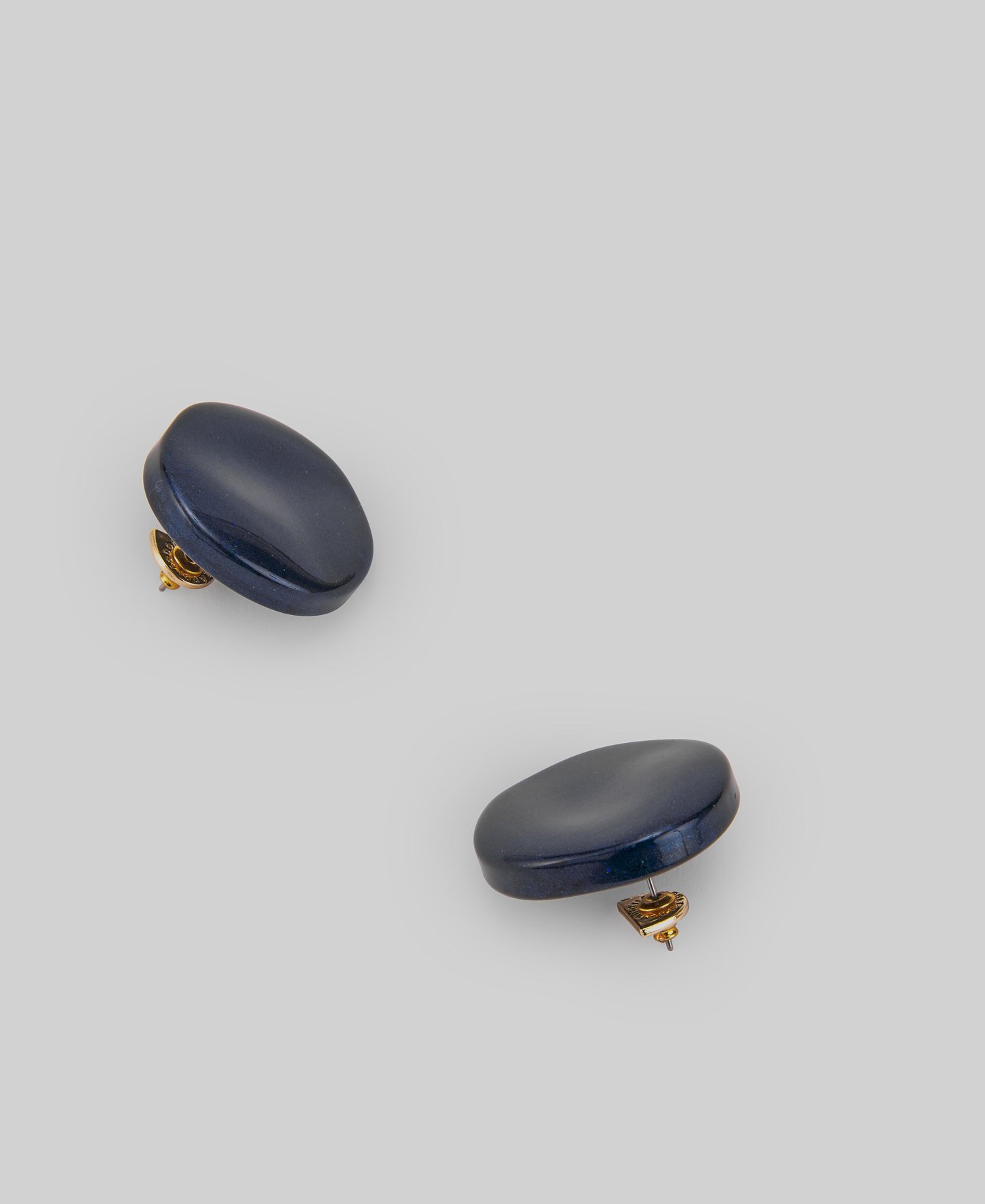 Pendientes circulares resina mujer image number 1