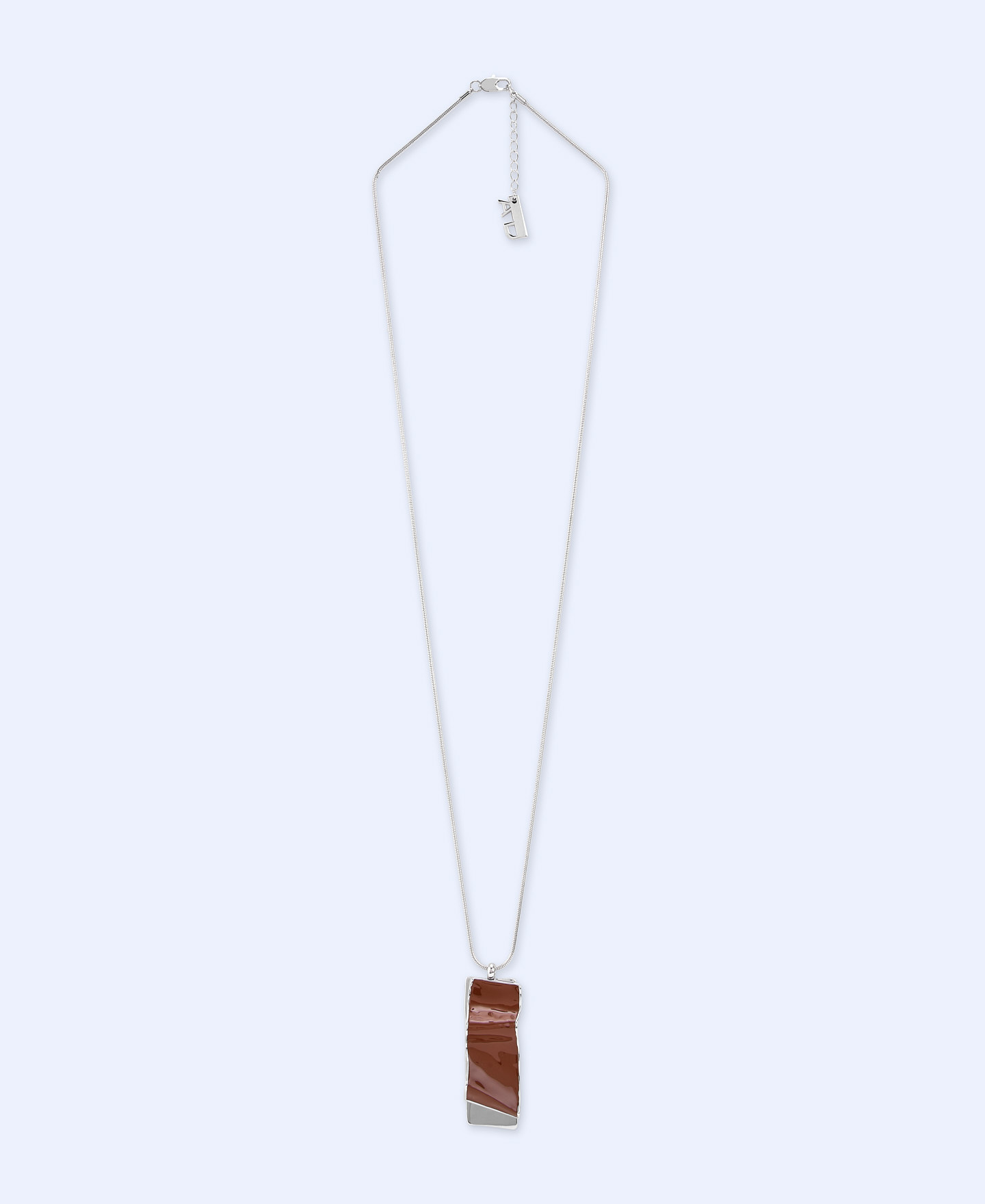 Pliegue motif lacquered pendant image number 0