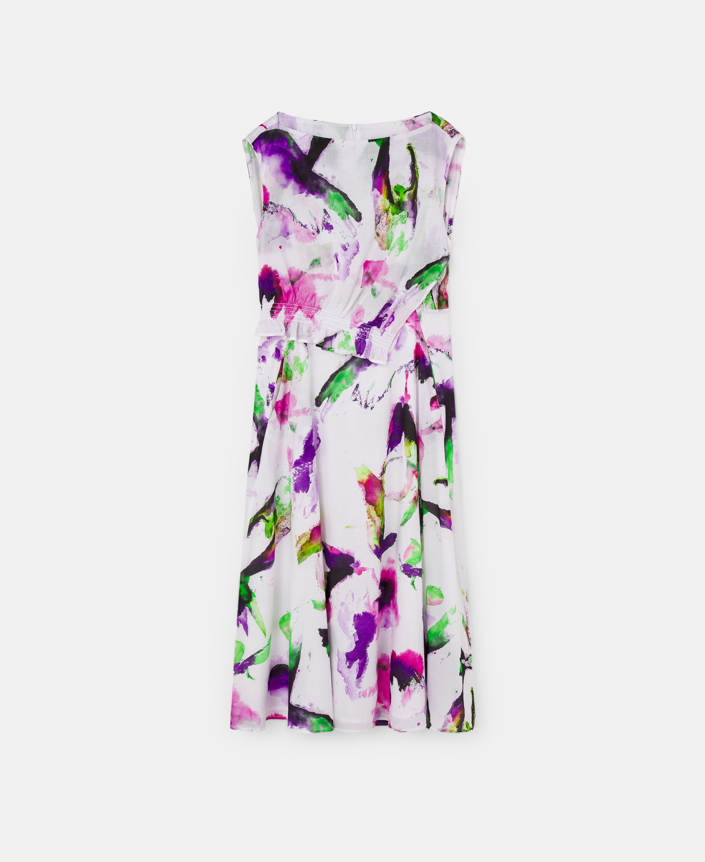Vestido midi estampado floral image number 4