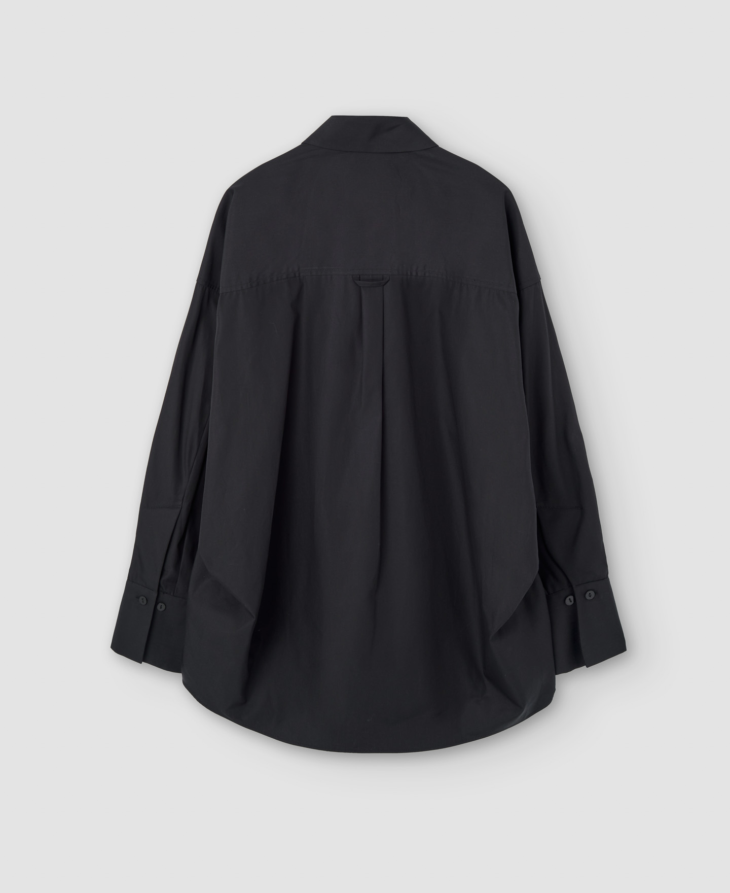 Cotton rounded volume shirt image number 7