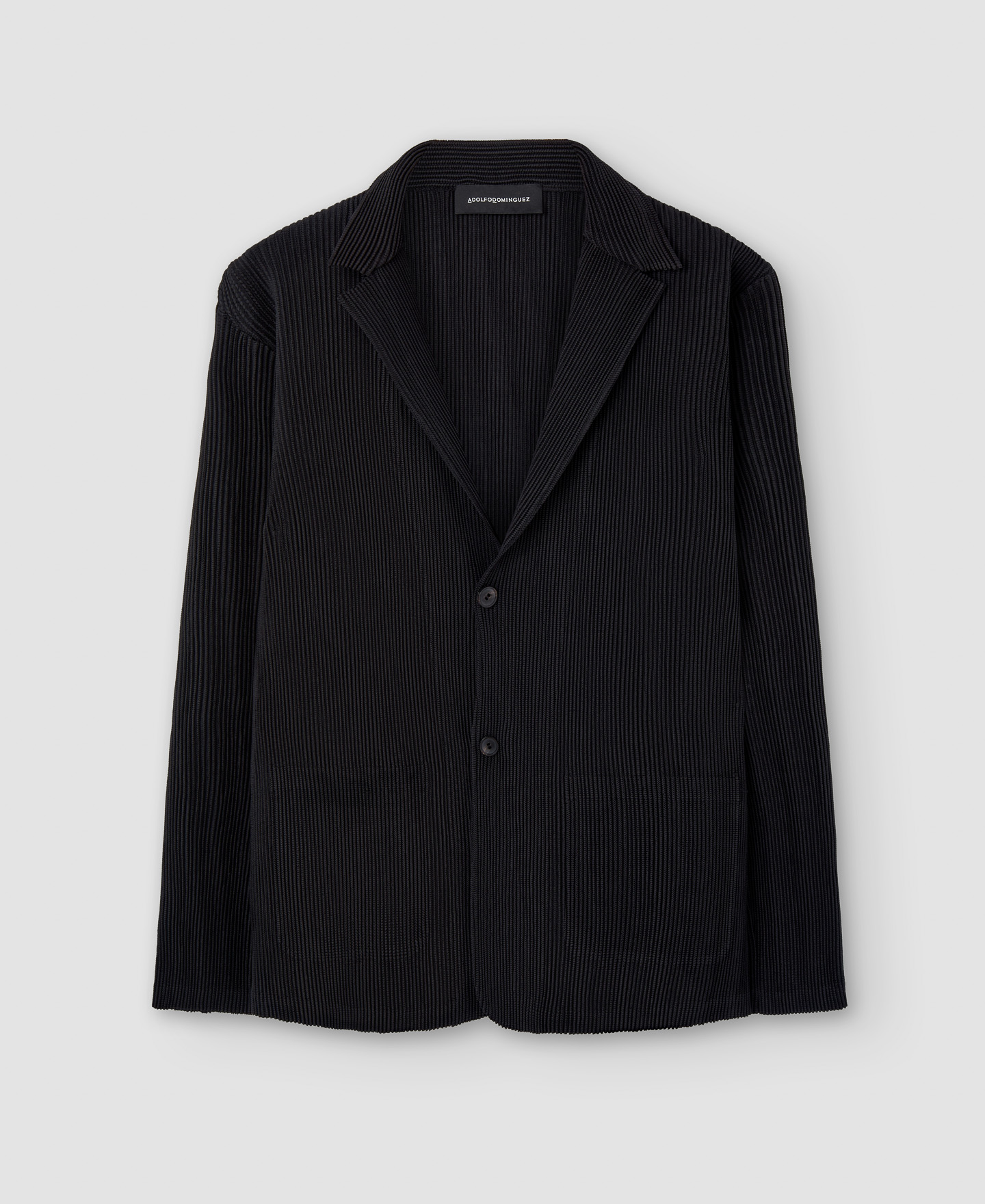 Recycled polyester crinkle blazer image number 4
