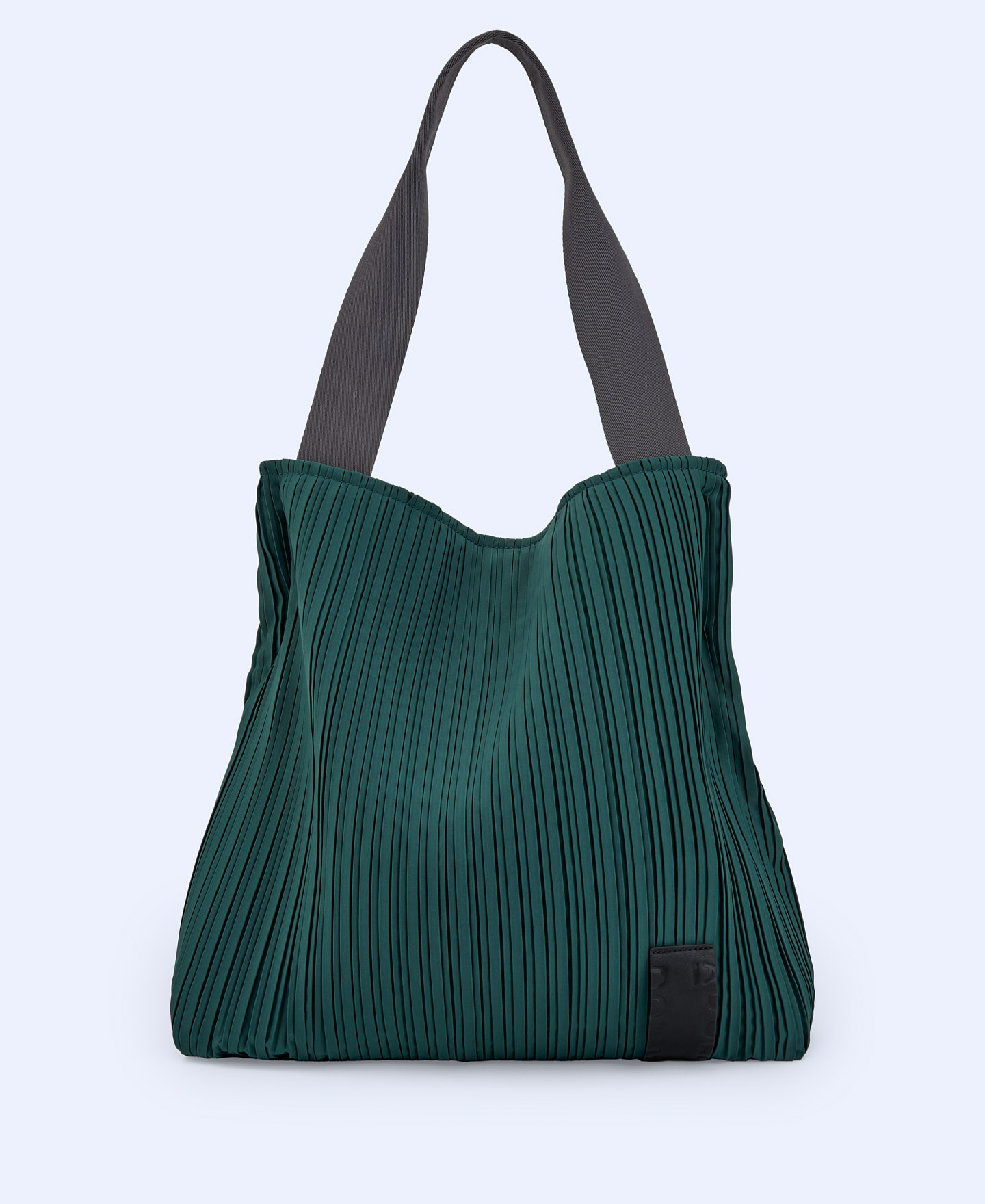 Recycled crinkle vertical shopper image number 0