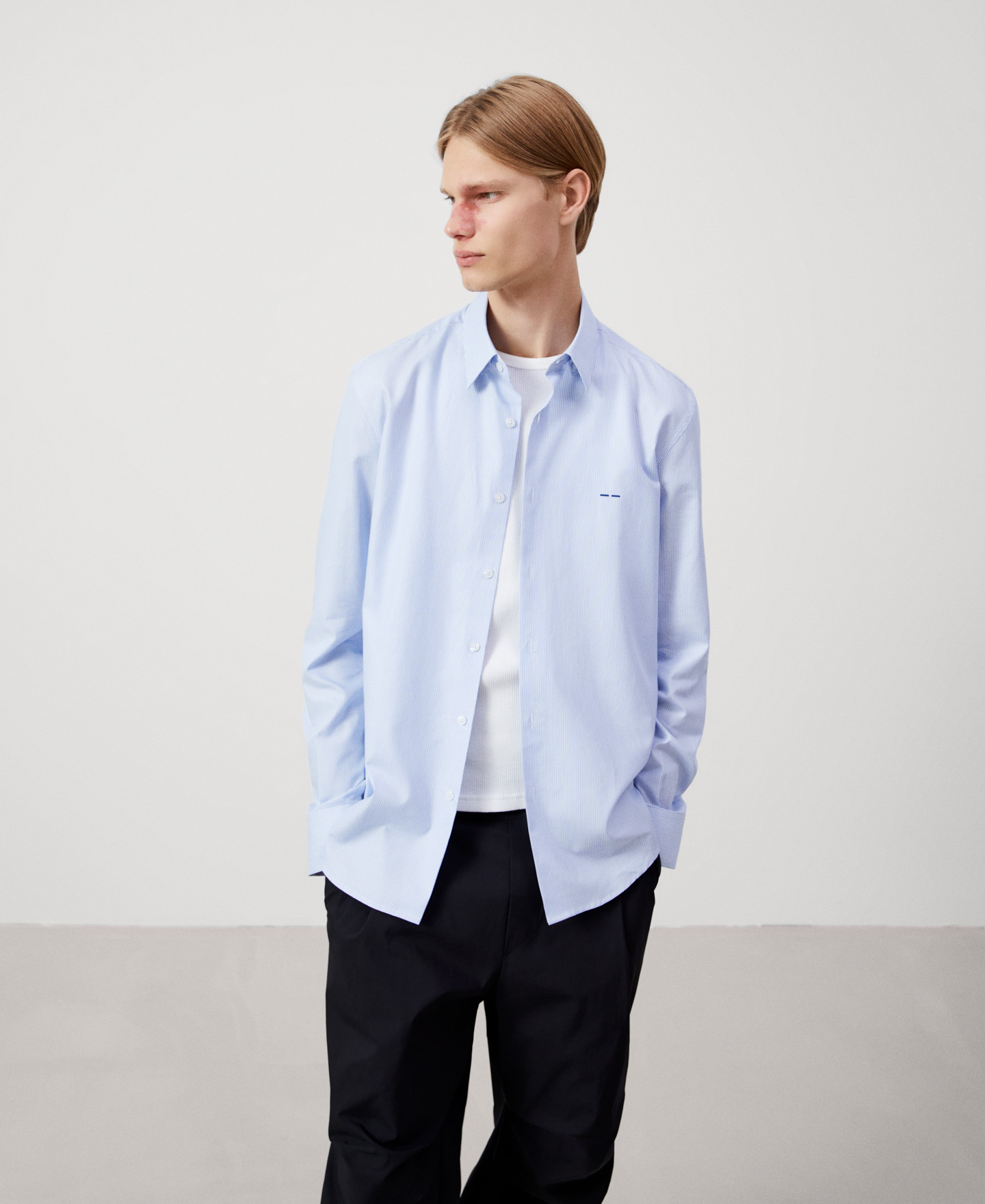 Cotton button-down shirt image number 0