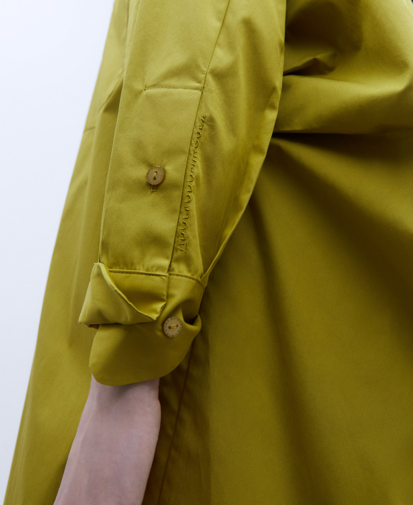 Cotton shirt dress image number 3