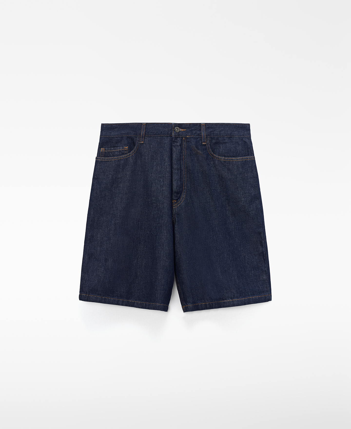 Bermudas de denim de algod&atilde;o image number 4
